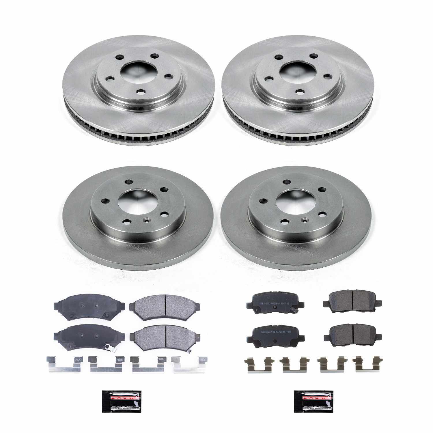 Power Stop 05-09 Buick Allure Front & Rear Autospecialty Brake Kit