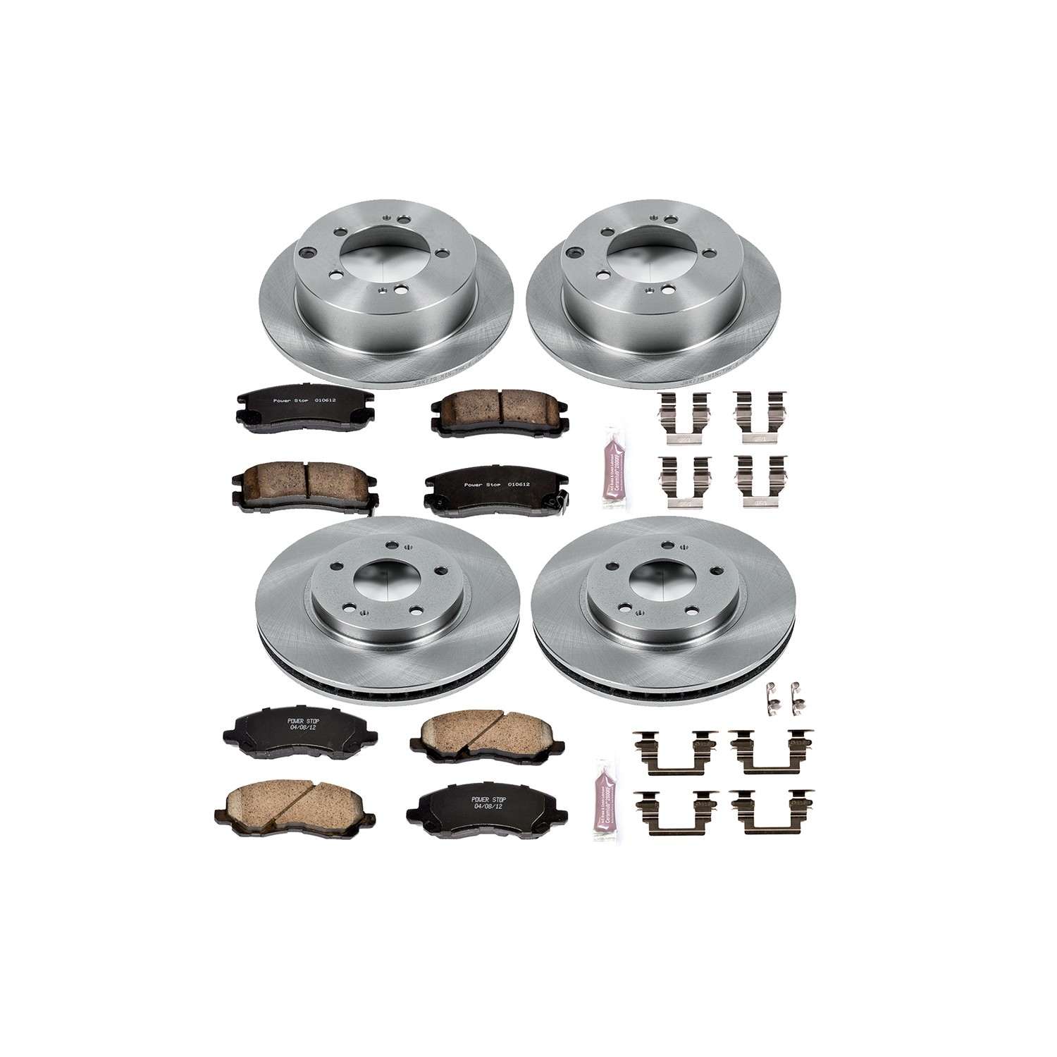 Power Stop 01-05 Chrysler Sebring Front & Rear Autospecialty Brake Kit