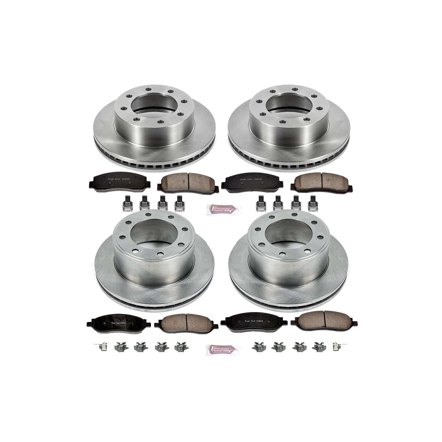 Power Stop 05-07 Ford F-250 Super Duty Front & Rear Autospecialty Brake Kit