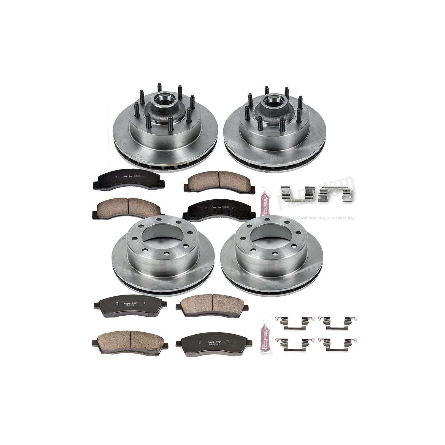 Power Stop 00-02 Ford Excursion Front & Rear Autospecialty Brake Kit