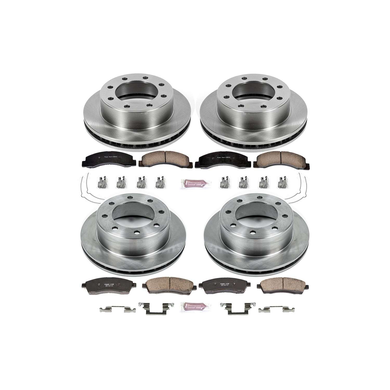 Power Stop 00-05 Ford Excursion Front & Rear Autospecialty Brake Kit