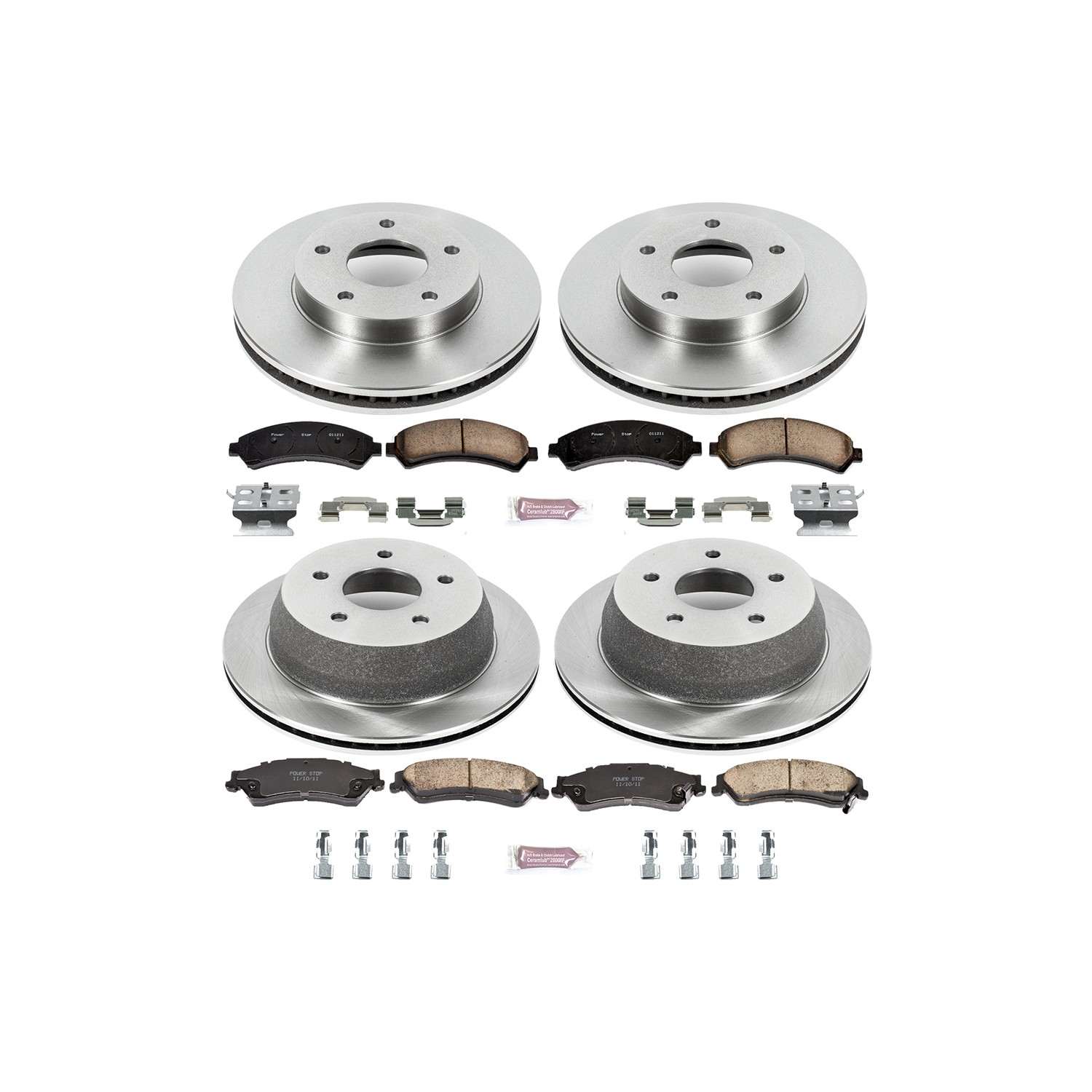 Power Stop 98-05 Chevrolet Blazer Front & Rear Autospecialty Brake Kit
