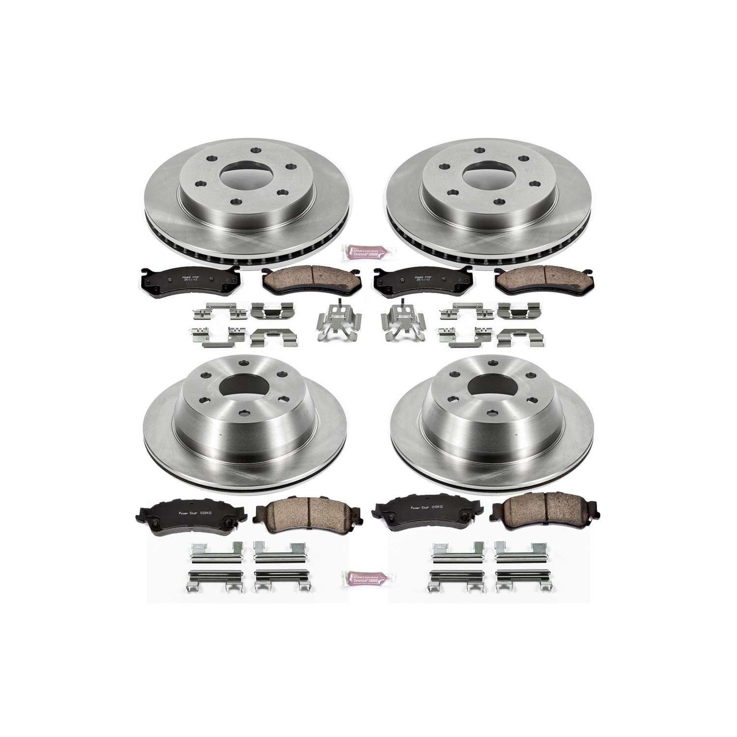 Power Stop 03-05 Chevrolet Astro Front & Rear Autospecialty Brake Kit