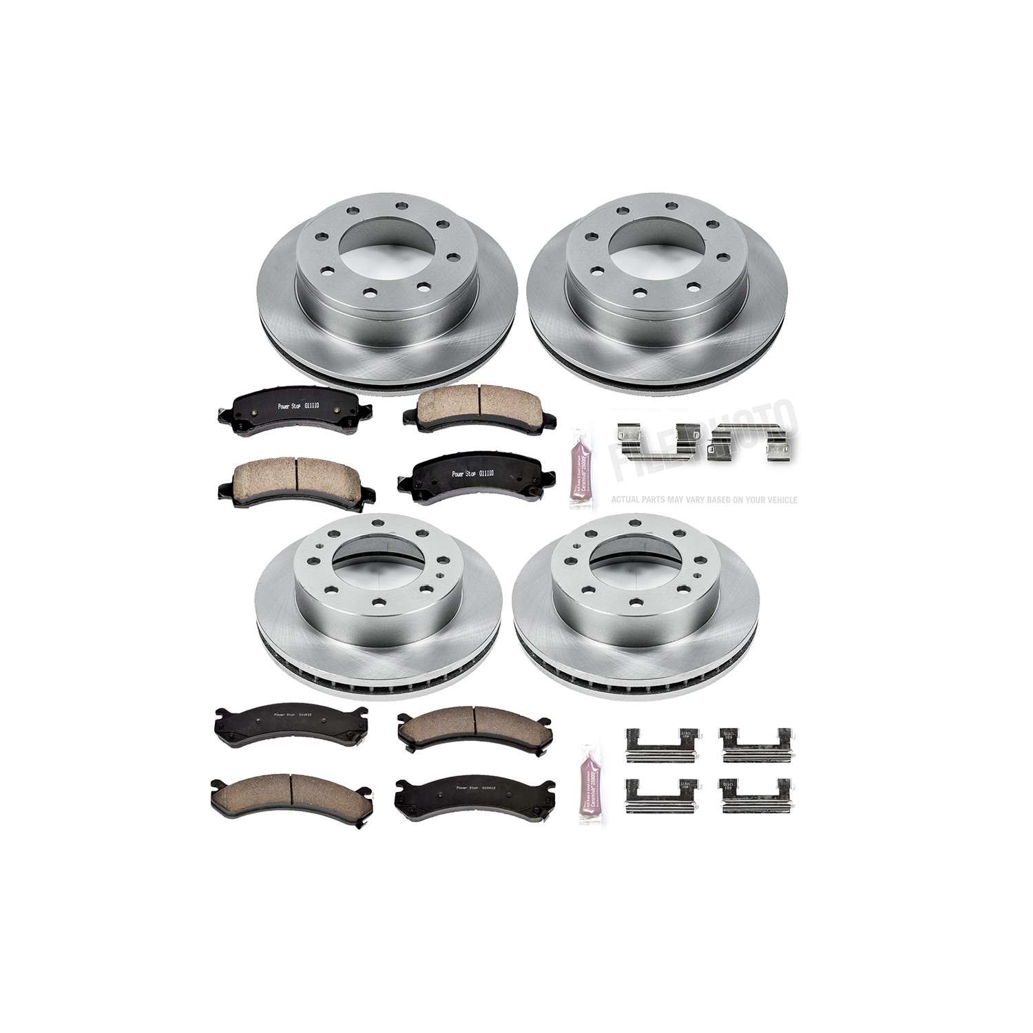 Power Stop 03-17 Chevrolet Express 2500 Front & Rear Autospecialty Brake Kit