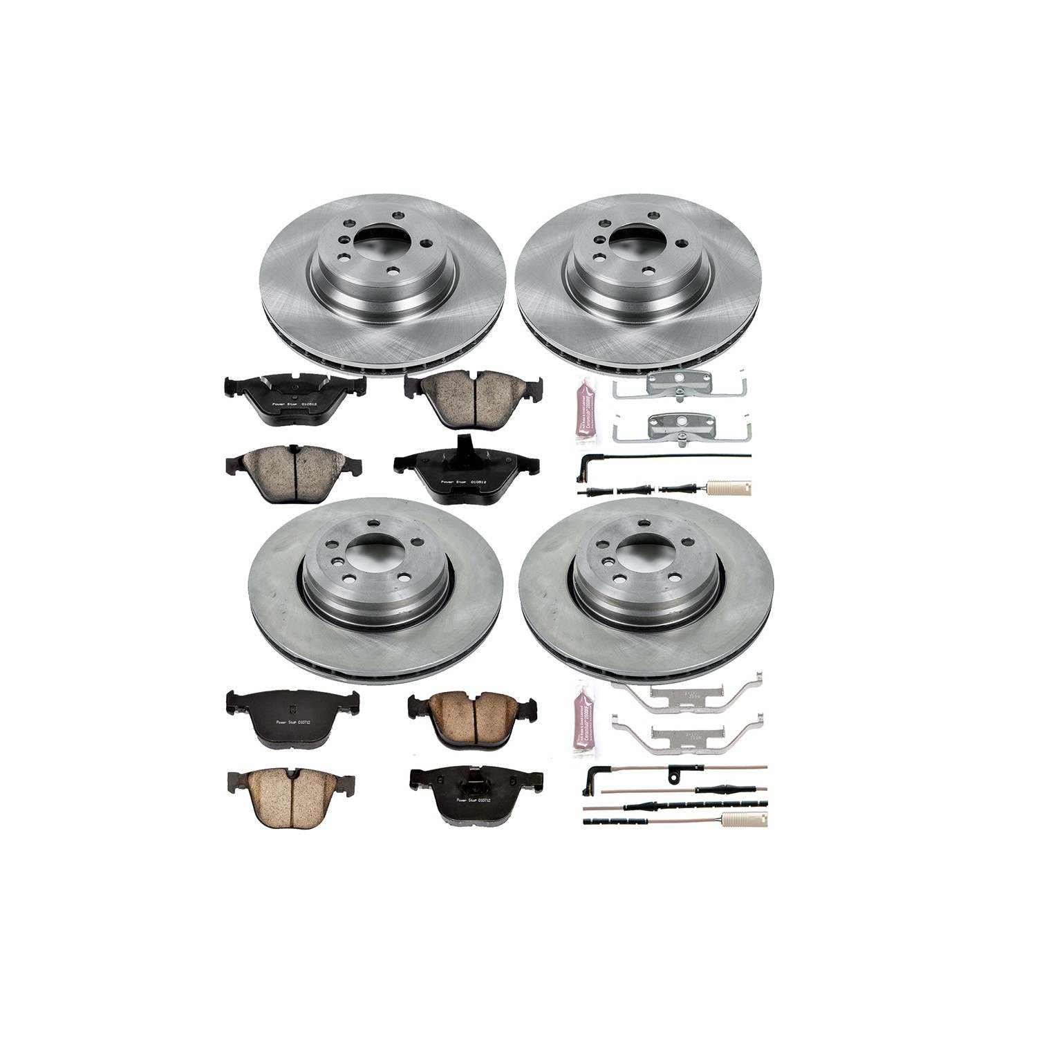 Power Stop 02-05 BMW 745i Front & Rear Autospecialty Brake Kit