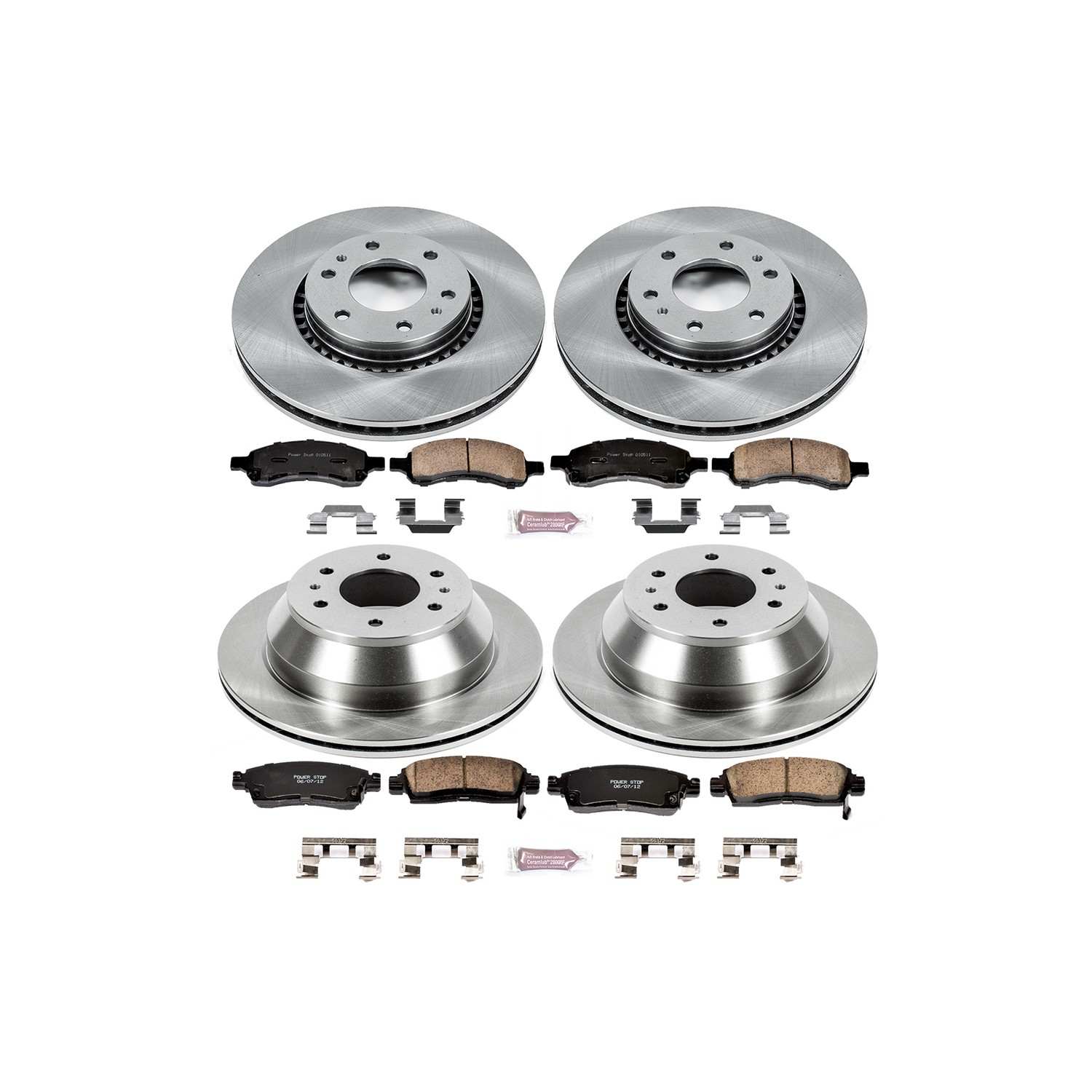 Power Stop 06-07 Buick Rainier Front & Rear Autospecialty Brake Kit