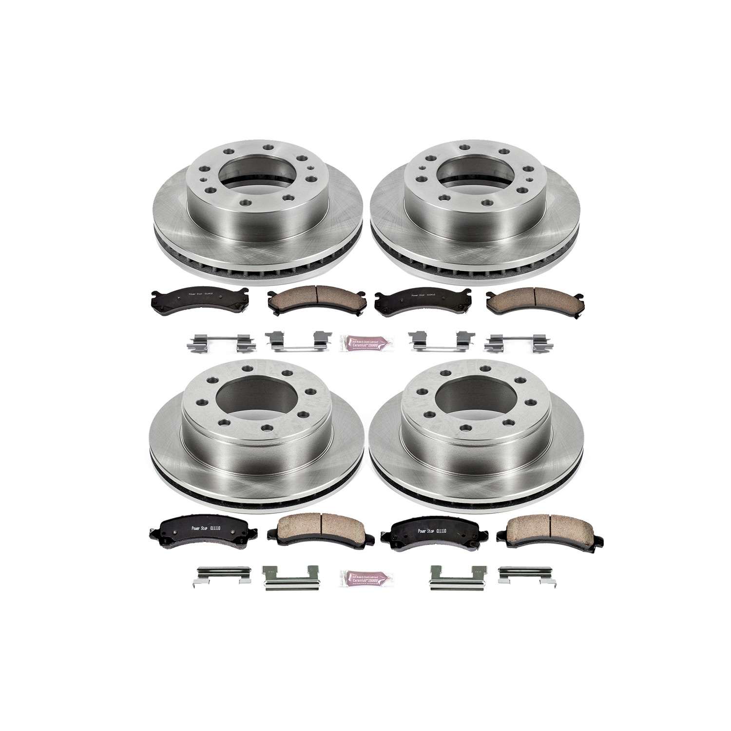 Power Stop 14-19 Chevrolet Express 3500 Front & Rear Autospecialty Brake Kit