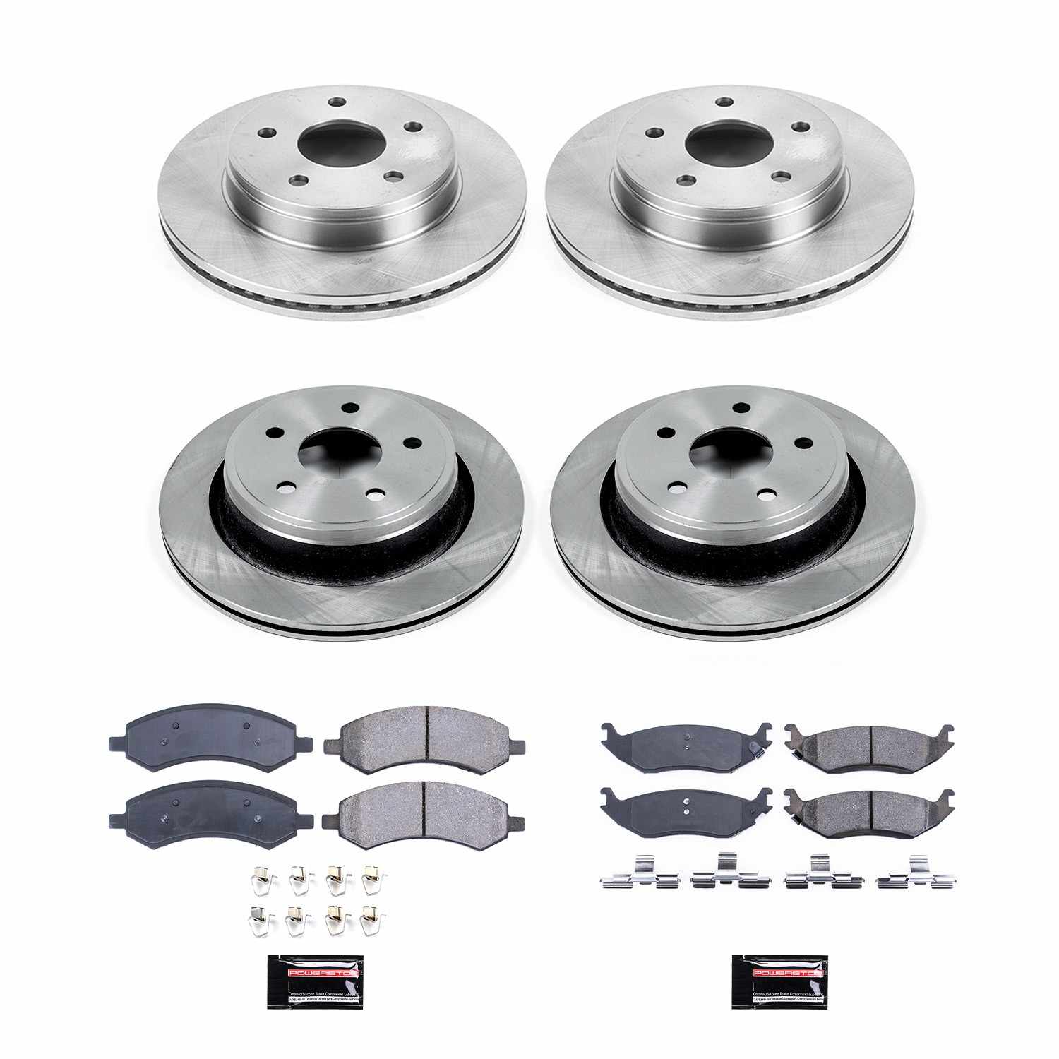 Power Stop 07-09 Chrysler Aspen Front & Rear Autospecialty Brake Kit