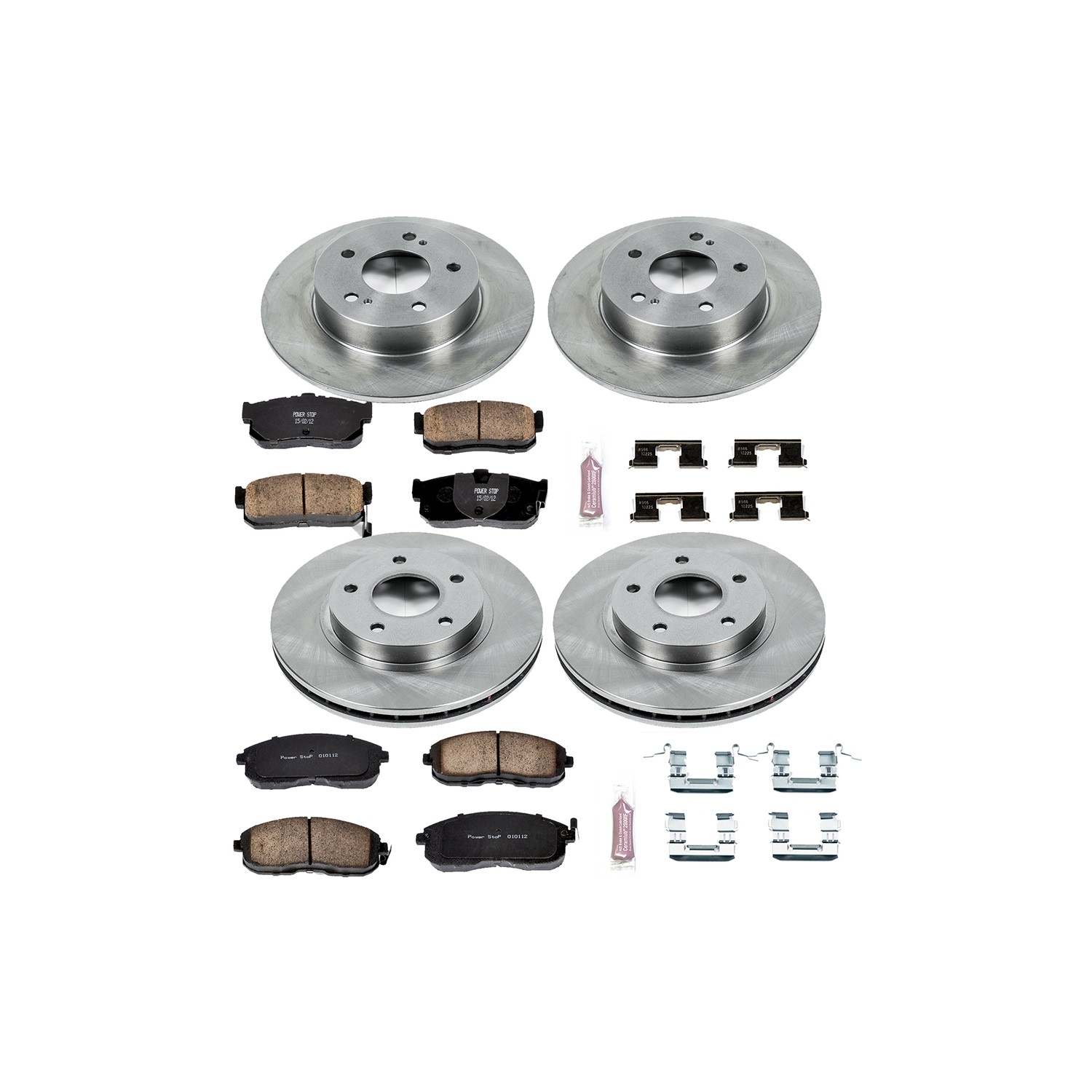 Power Stop 00-01 Infiniti I30 Front & Rear Autospecialty Brake Kit