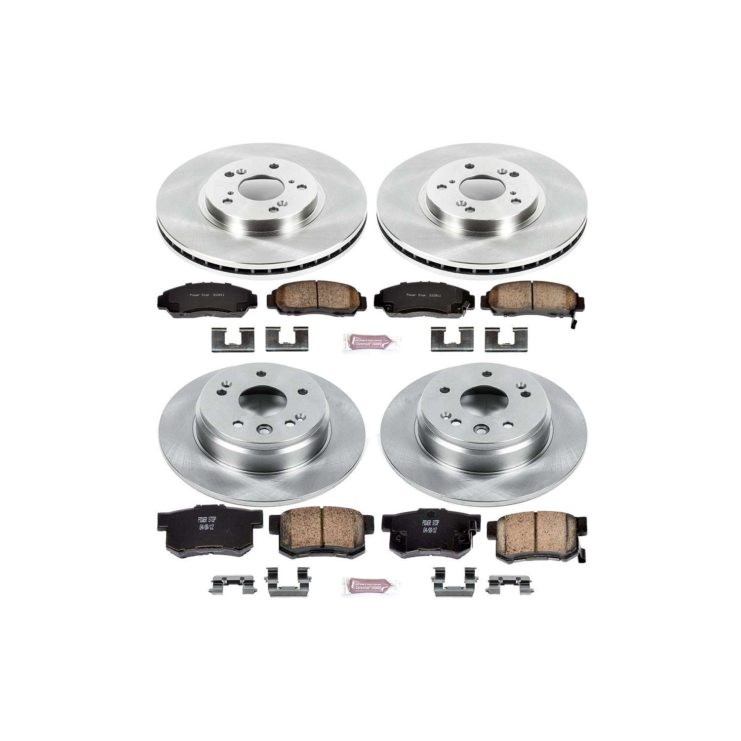 Power Stop 99-03 Acura TL Front & Rear Autospecialty Brake Kit