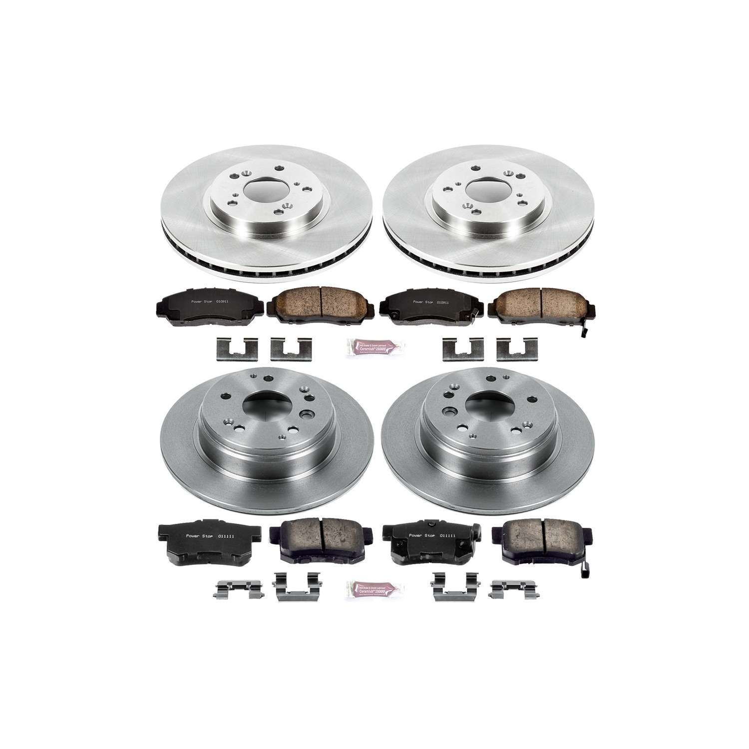 Power Stop 04-08 Acura TL Front & Rear Autospecialty Brake Kit
