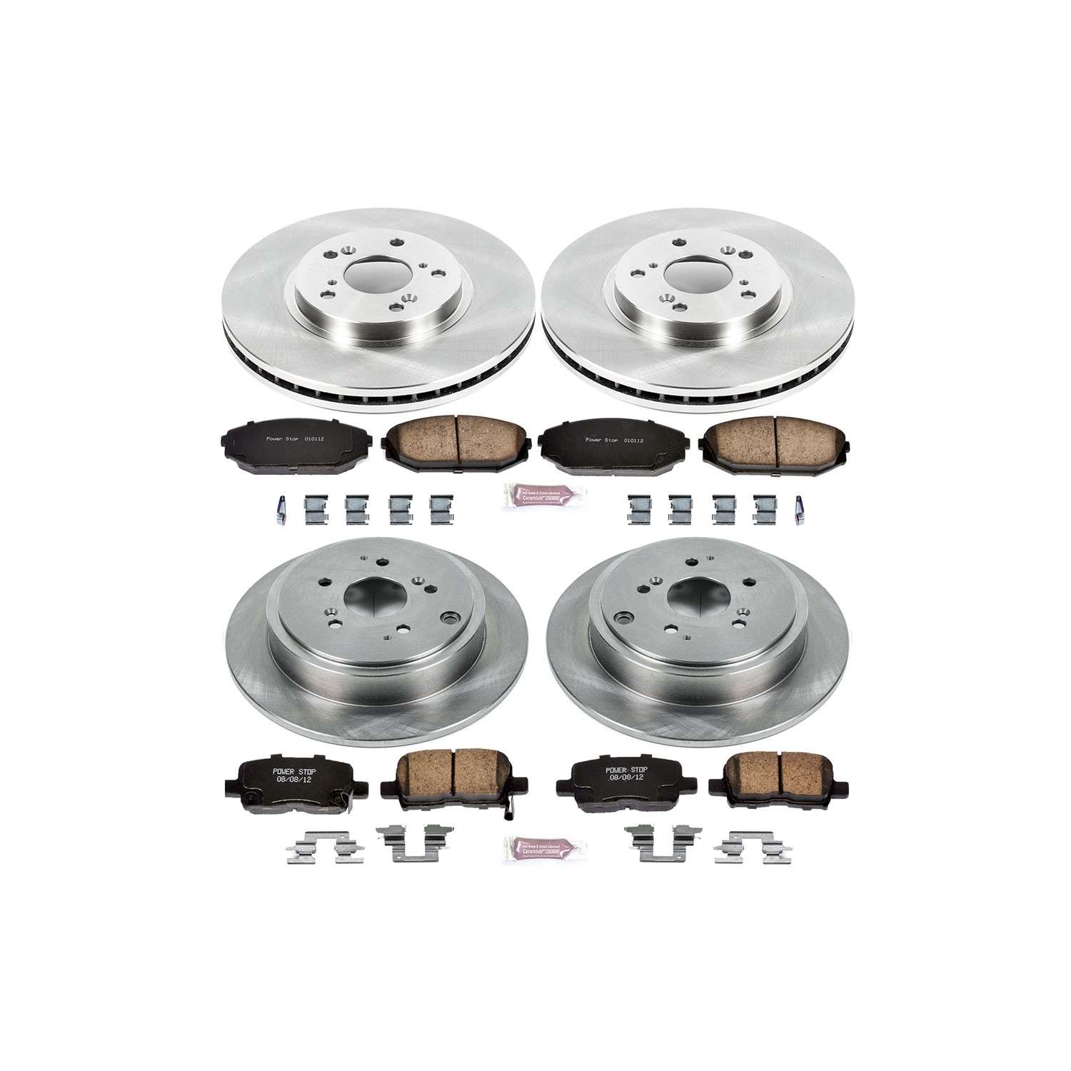 Power Stop 01-02 Acura MDX Front & Rear Autospecialty Brake Kit