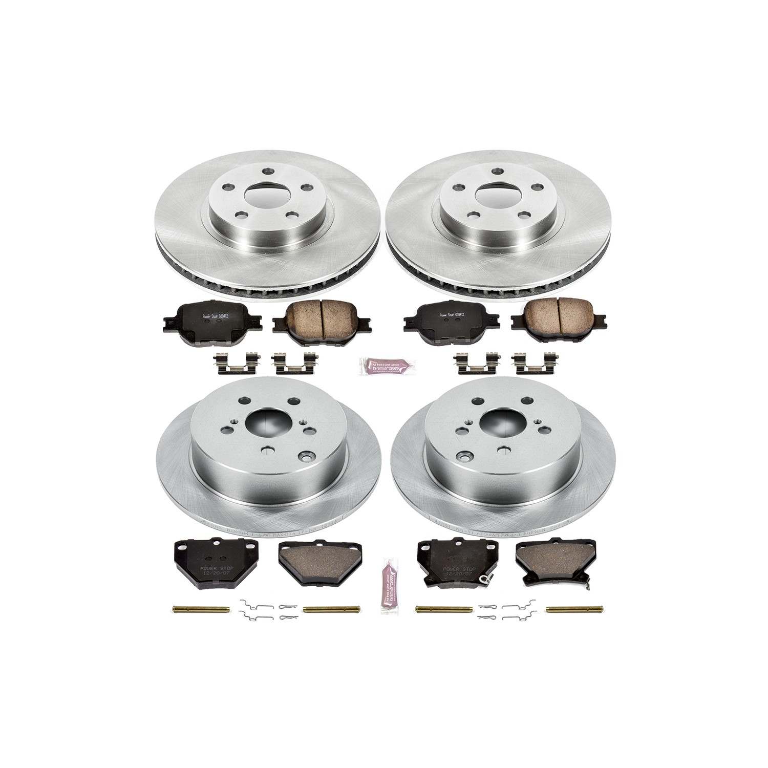 Power Stop 00-05 Toyota Celica Front & Rear Autospecialty Brake Kit