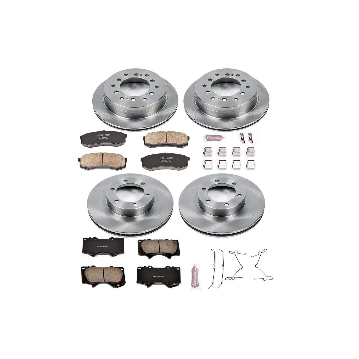Power Stop 03-09 Lexus GX470 Front & Rear Autospecialty Brake Kit