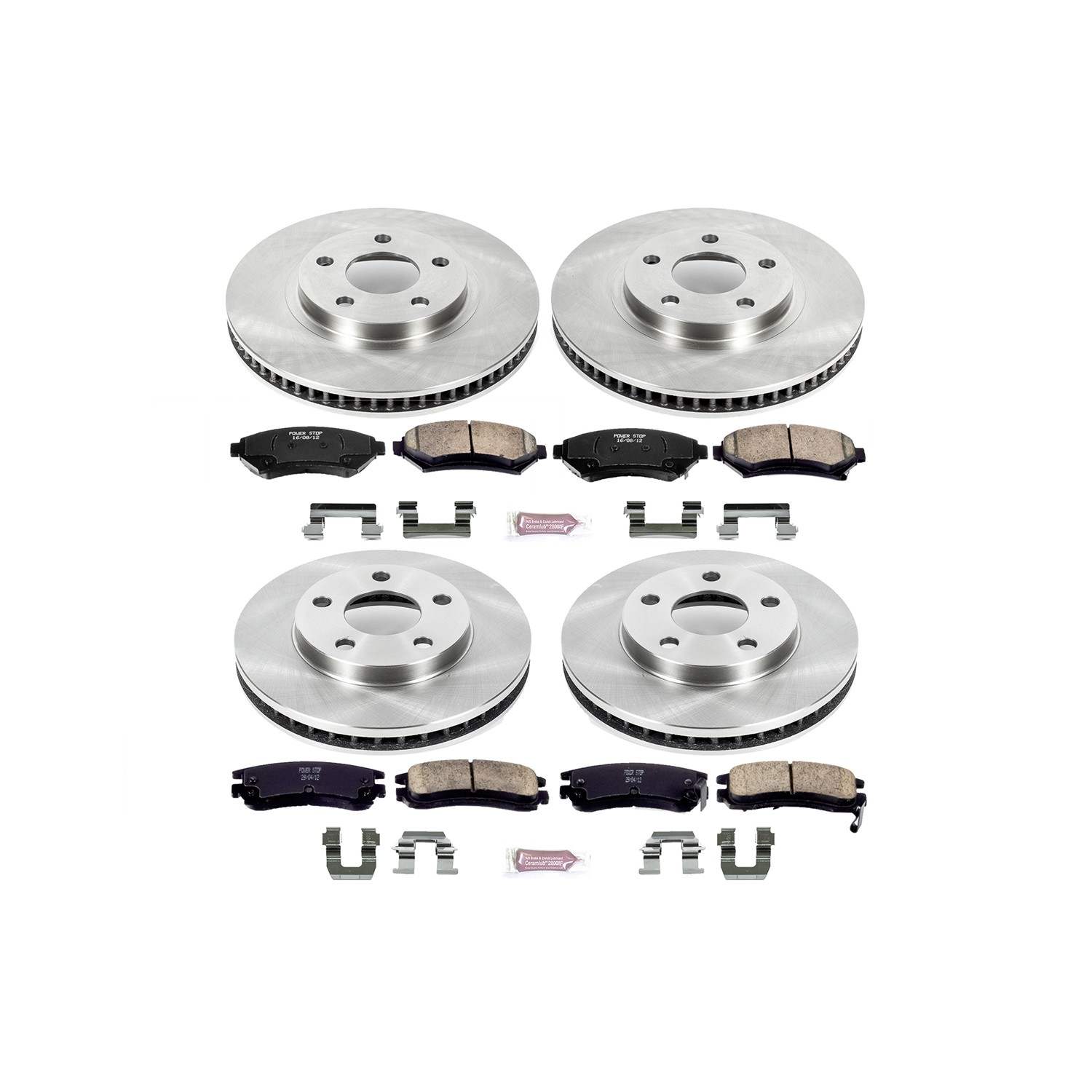 Power Stop 00-05 Buick LeSabre Front & Rear Autospecialty Brake Kit