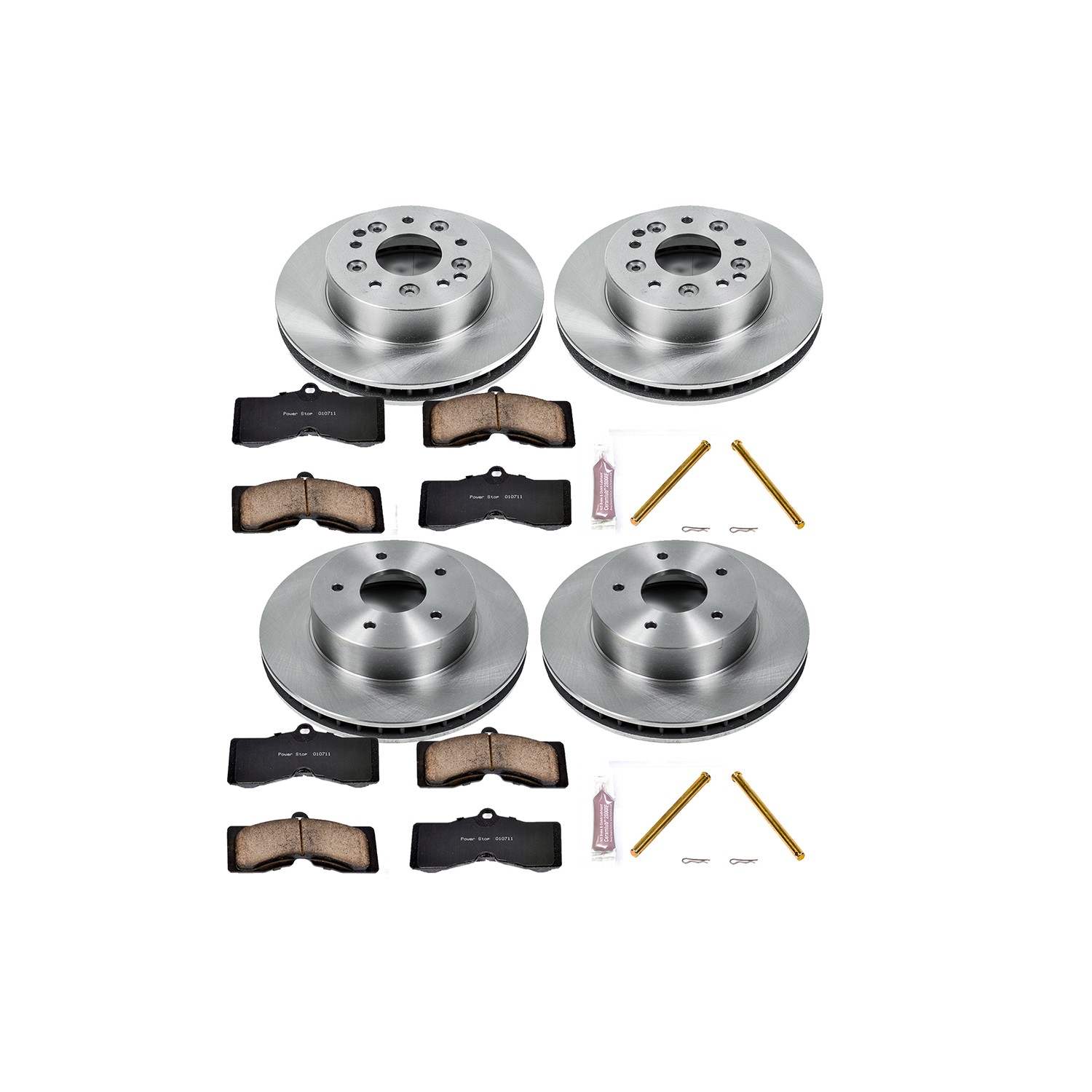 Power Stop 63-82 Chevrolet Corvette Front & Rear Autospecialty Brake Kit