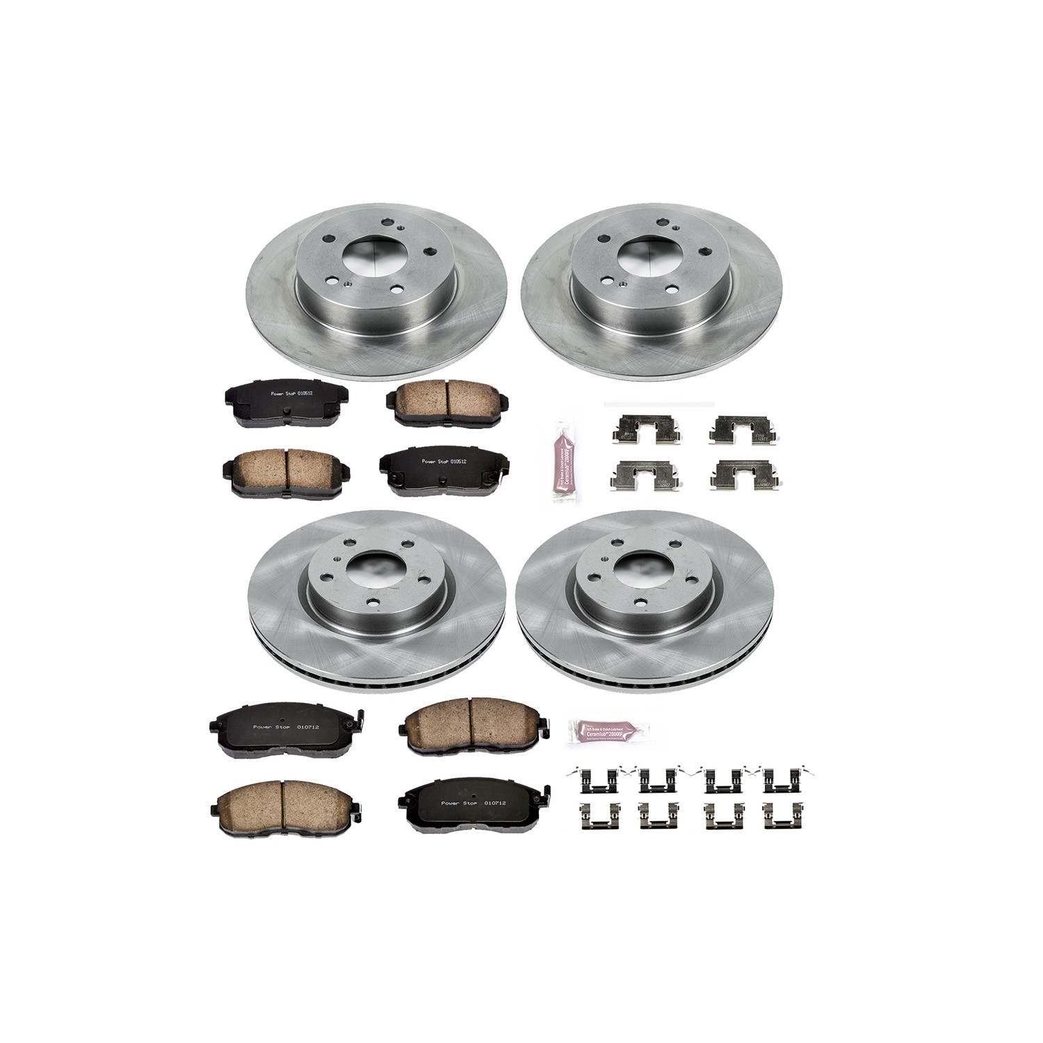 Power Stop 03-05 Infiniti G35 Front & Rear Autospecialty Brake Kit