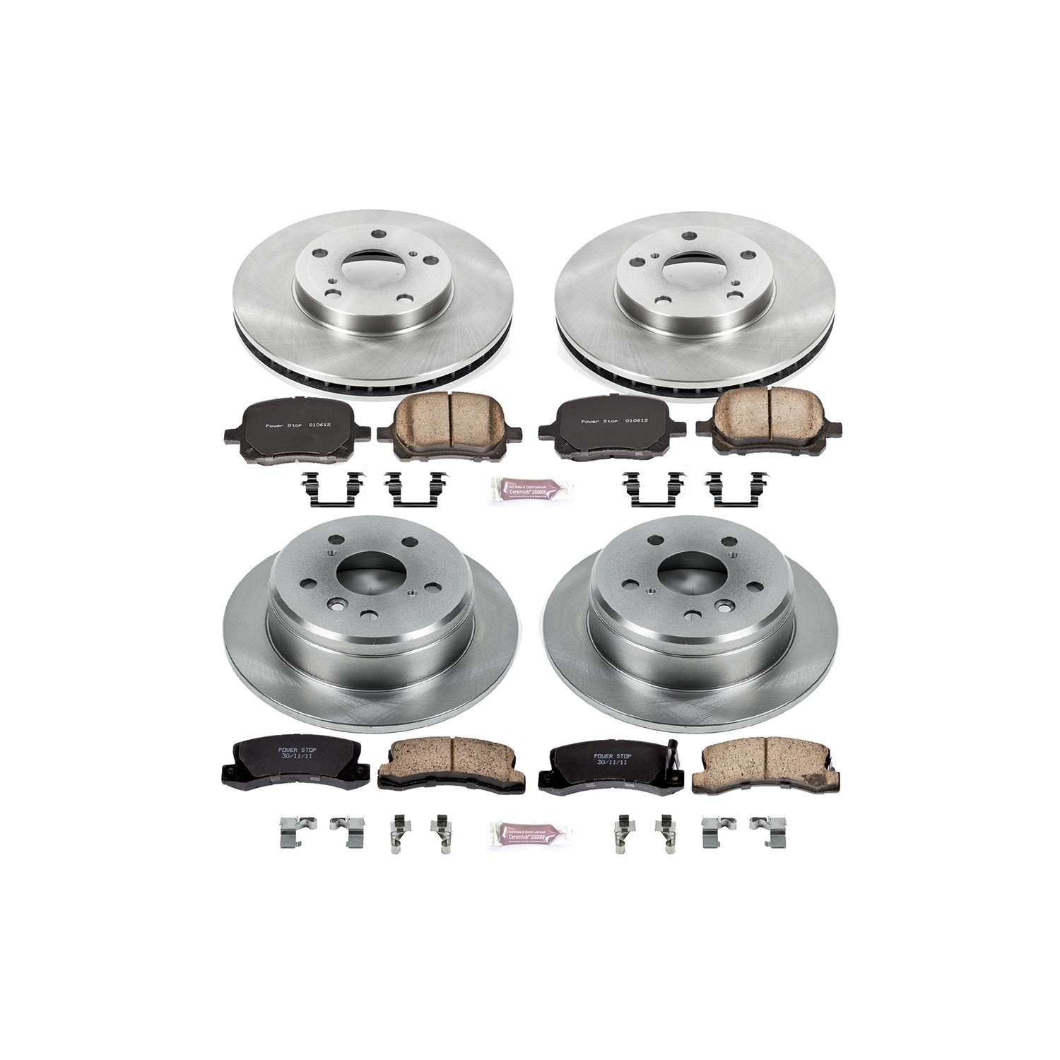 Power Stop 97-99 Lexus ES300 Front & Rear Autospecialty Brake Kit