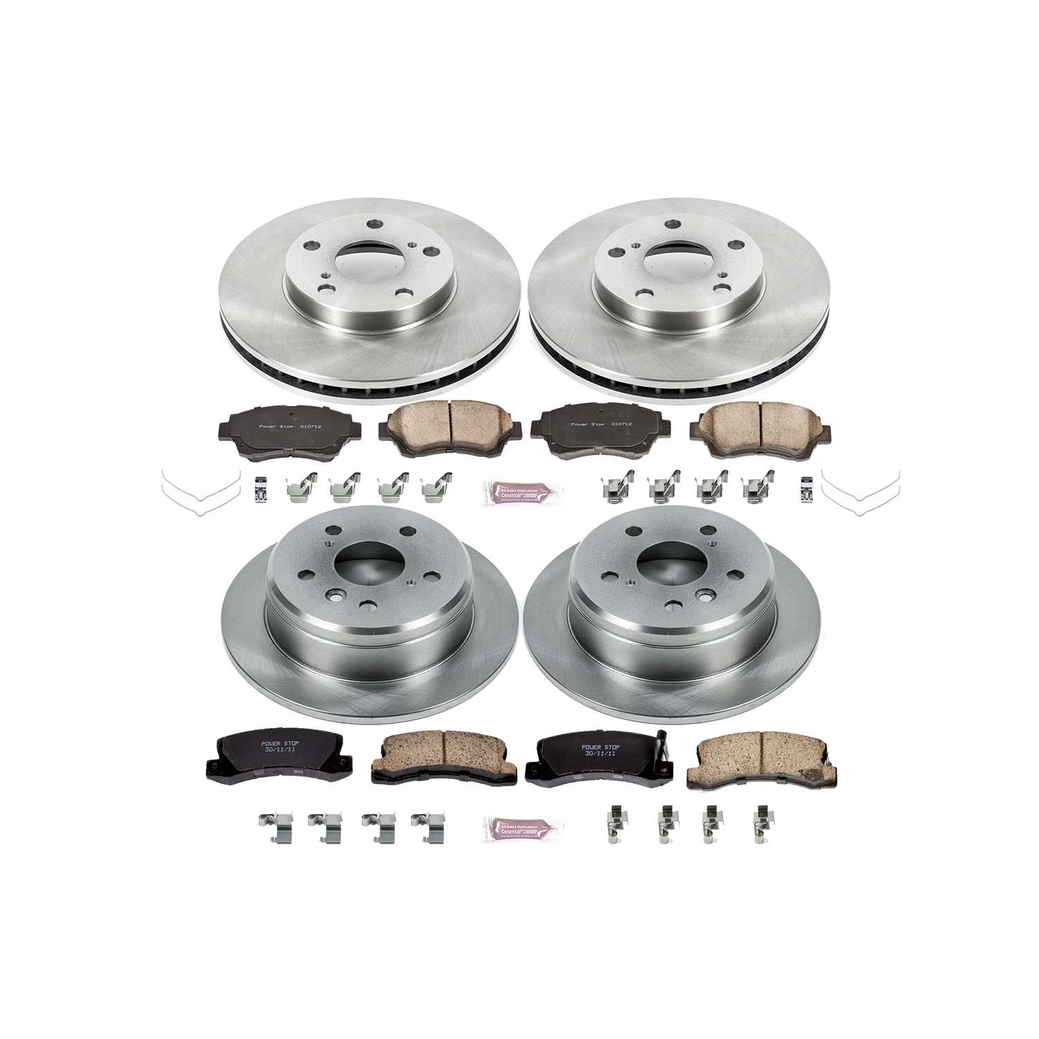 Power Stop 92-96 Toyota Camry Front & Rear Autospecialty Brake Kit