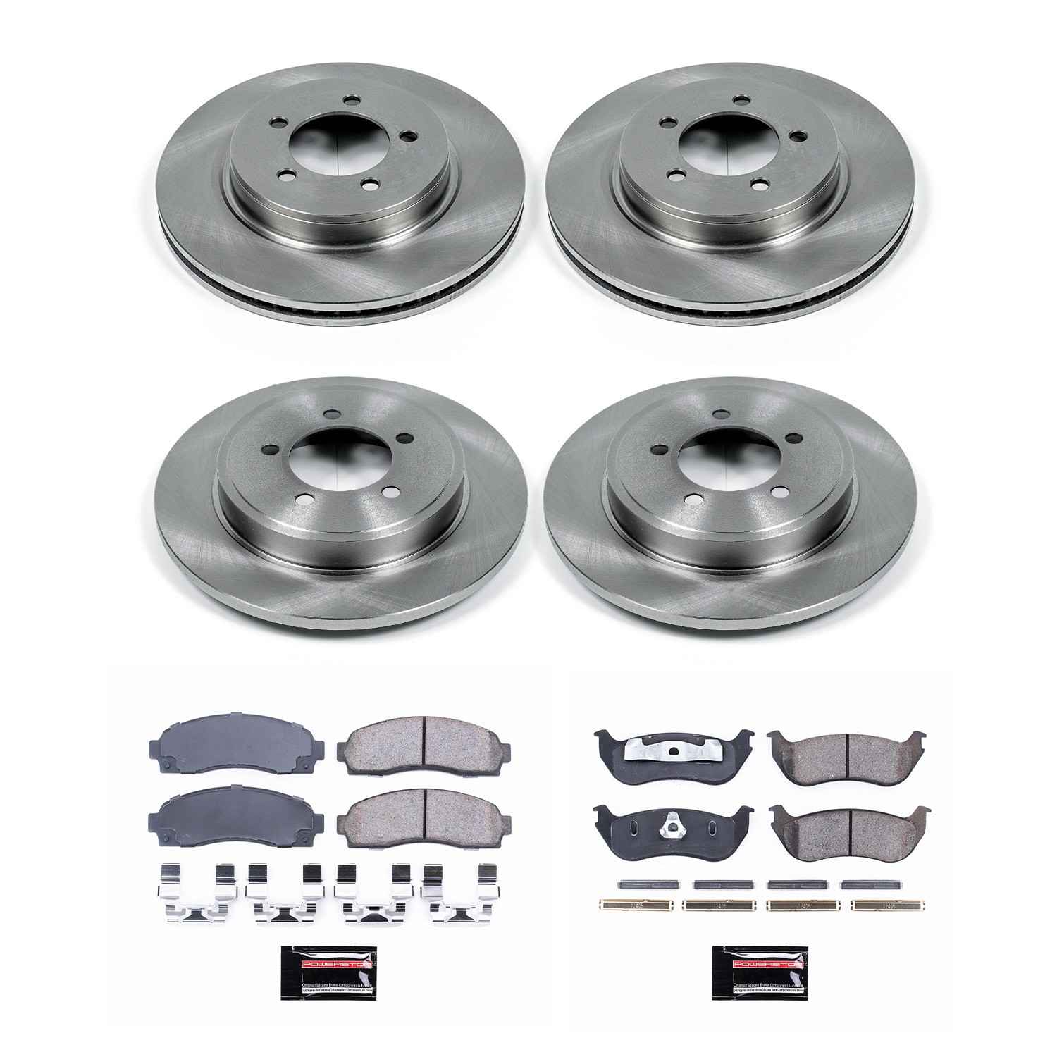 Power Stop 02-05 Ford Explorer Front & Rear Autospecialty Brake Kit