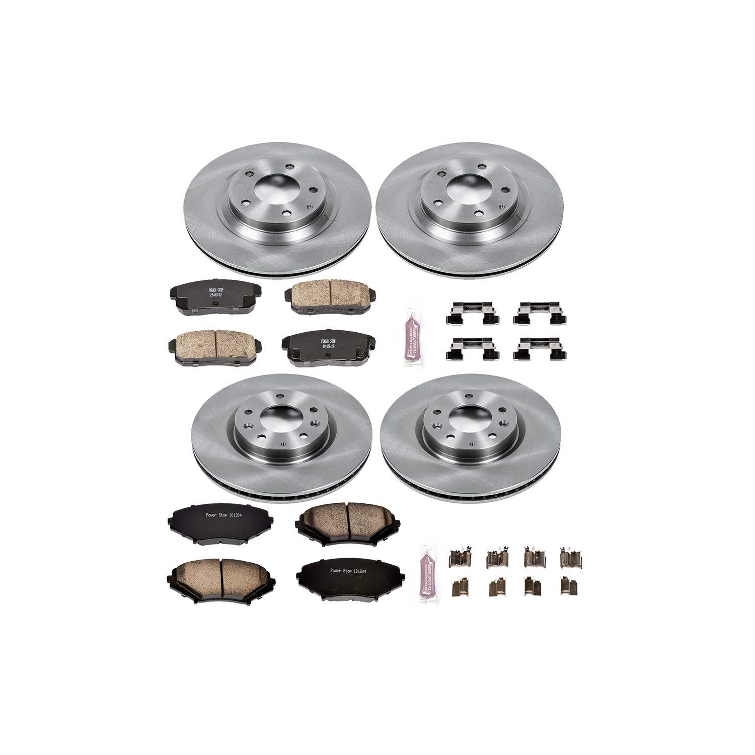 Power Stop 04-08 Mazda RX-8 Front & Rear Autospecialty Brake Kit