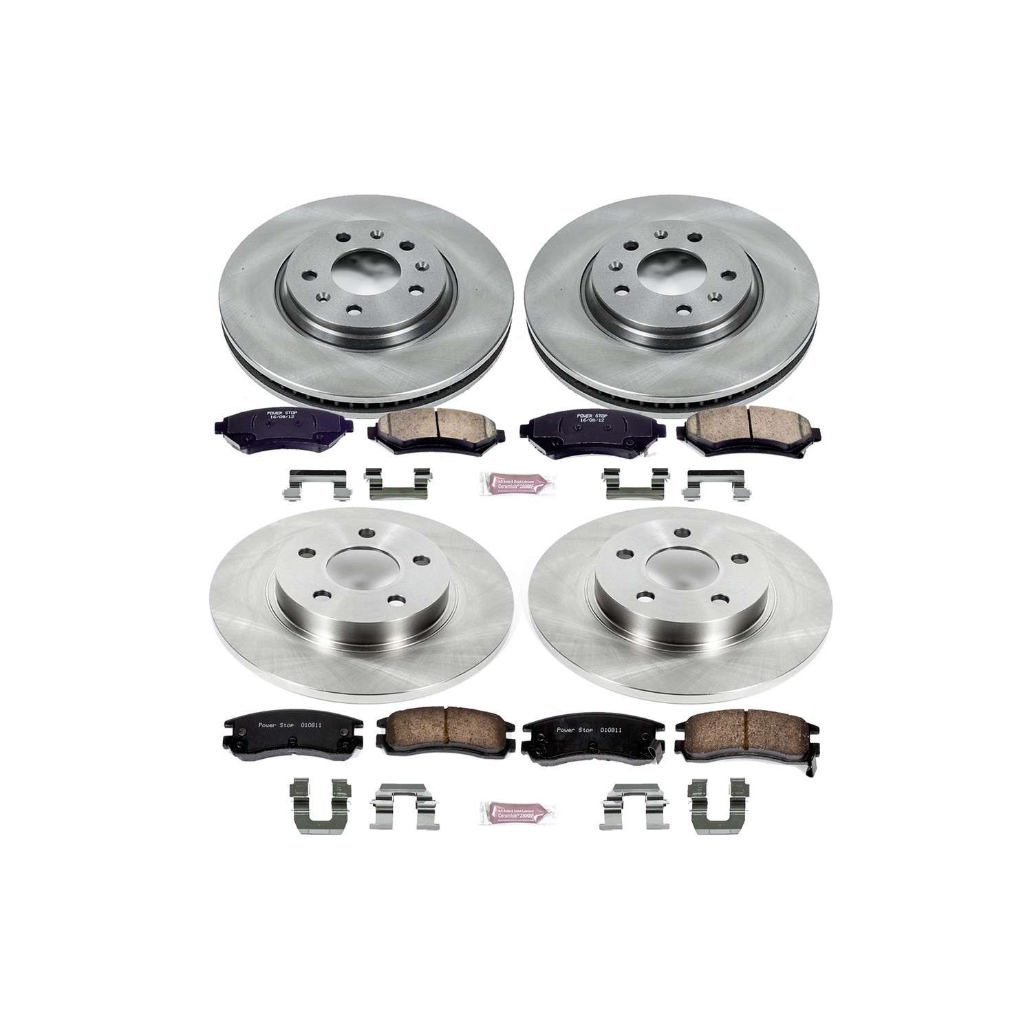 Power Stop 2004 Cadillac Seville Front & Rear Autospecialty Brake Kit