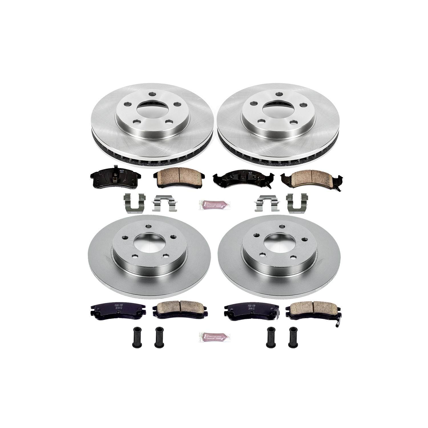 Power Stop 92-93 Buick Riviera Front & Rear Autospecialty Brake Kit