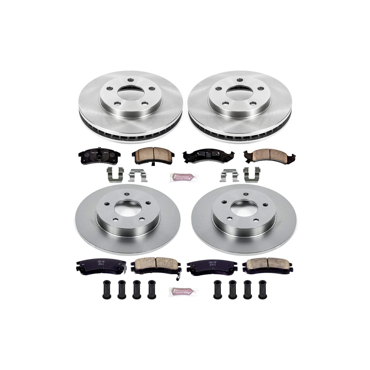 Power Stop 95-96 Buick Riviera Front & Rear Autospecialty Brake Kit