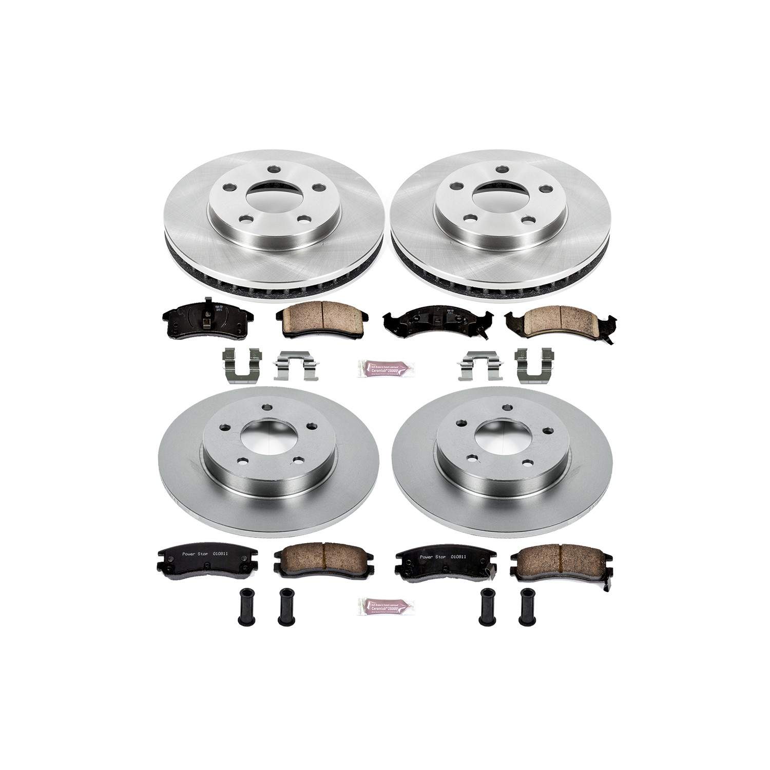 Power Stop 92-93 Cadillac Eldorado Front & Rear Autospecialty Brake Kit