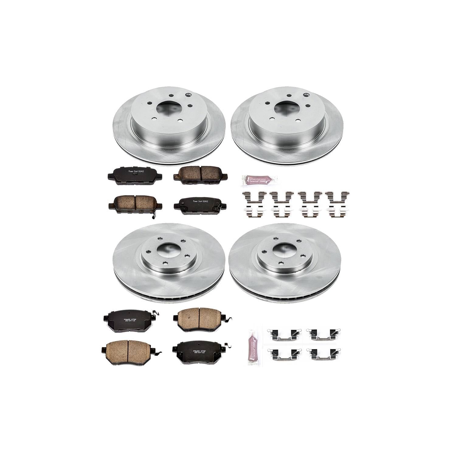 Power Stop 03-05 Infiniti FX35 Front & Rear Autospecialty Brake Kit