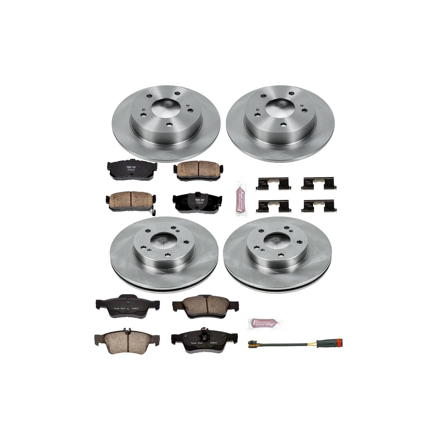 Power Stop 89-94 Nissan Maxima Front & Rear Autospecialty Brake Kit