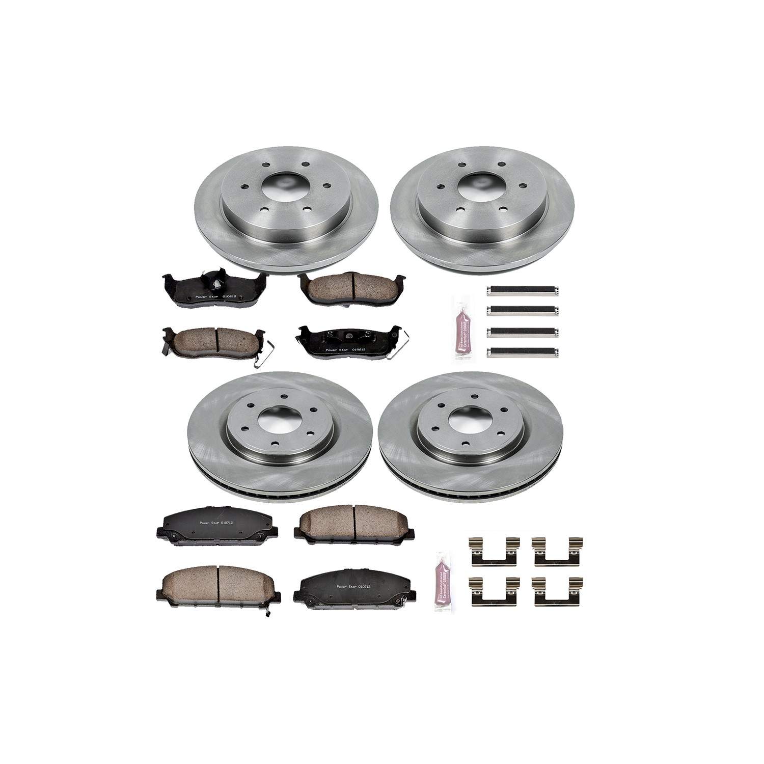 Power Stop 06-07 Infiniti QX56 Front & Rear Autospecialty Brake Kit