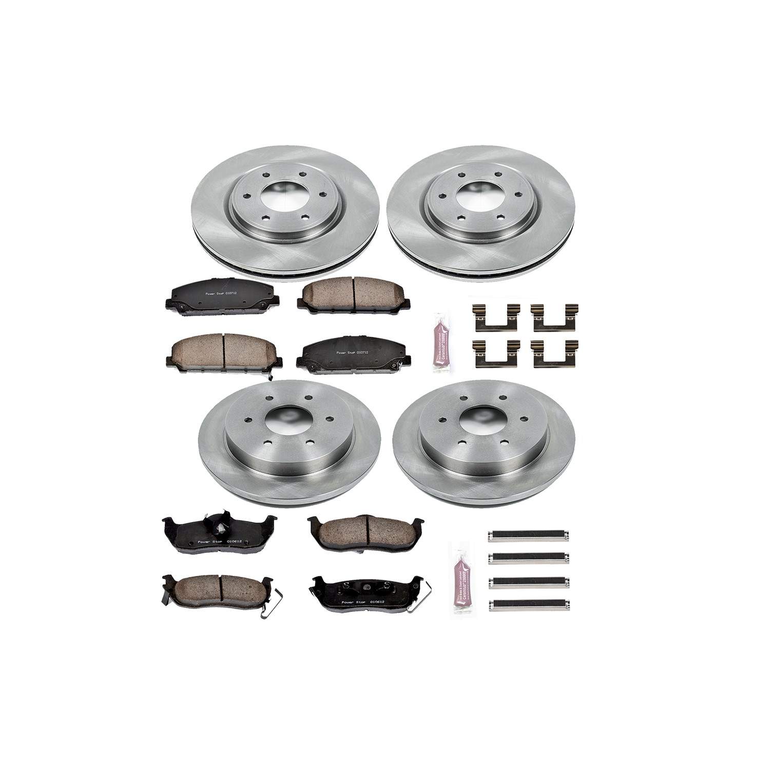 Power Stop 08-10 Infiniti QX56 Front & Rear Autospecialty Brake Kit