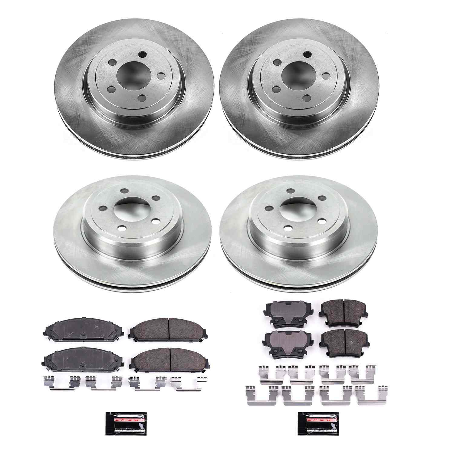 Power Stop 05-18 Chrysler 300 Front & Rear Autospecialty Brake Kit