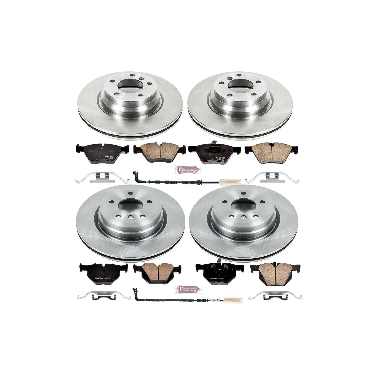 Power Stop 2006 BMW 330i Front & Rear Autospecialty Brake Kit
