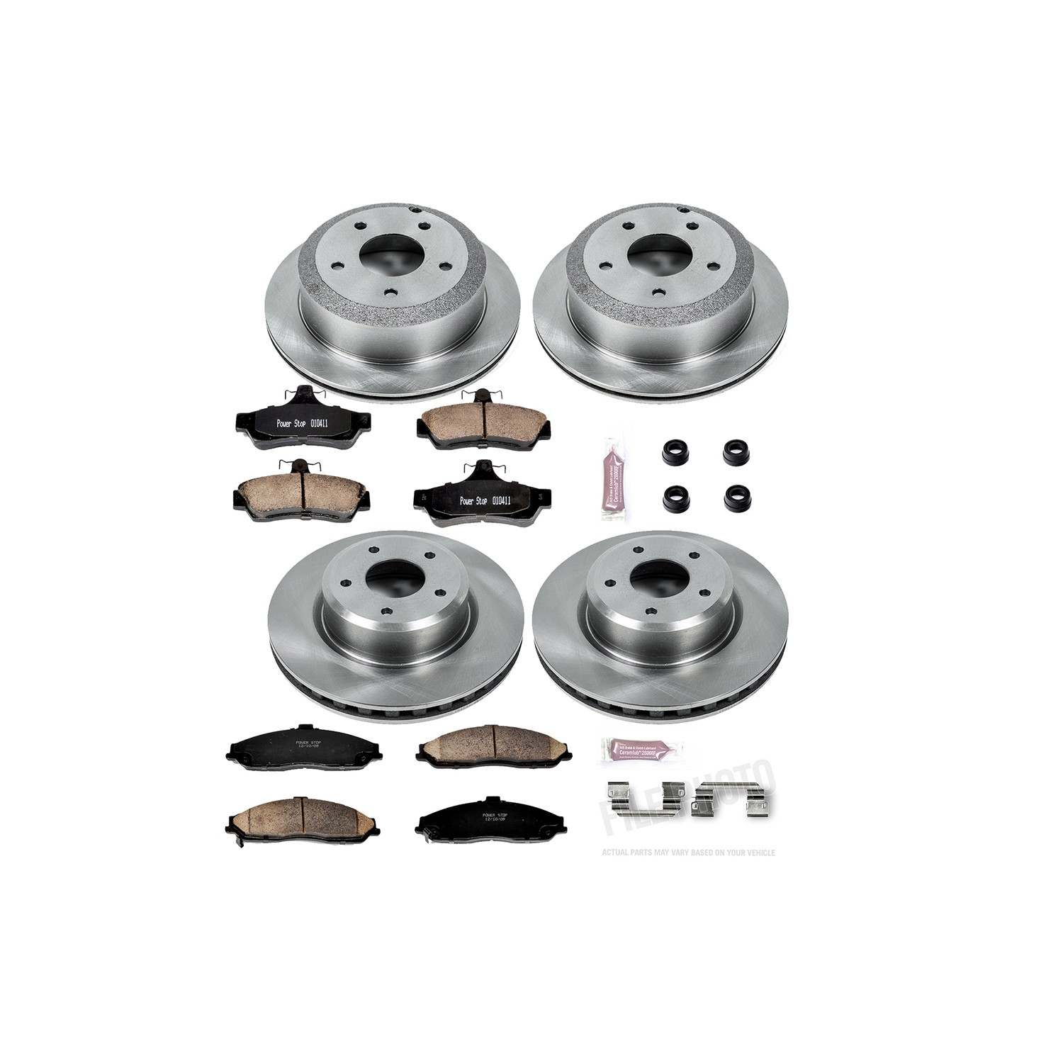Power Stop 05-06 Pontiac GTO Front & Rear Autospecialty Brake Kit