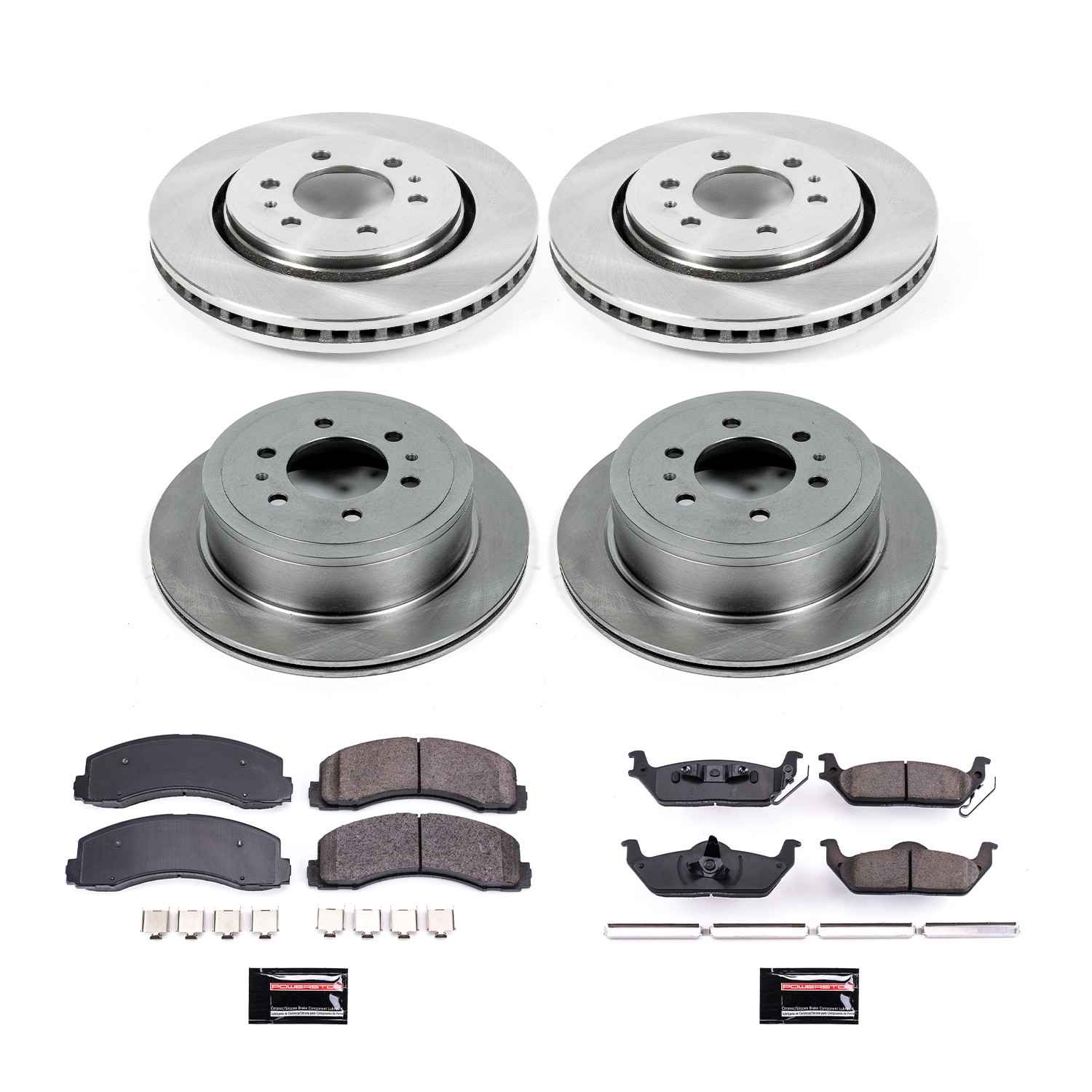 Power Stop 10-11 Ford F-150 Front & Rear Autospecialty Brake Kit
