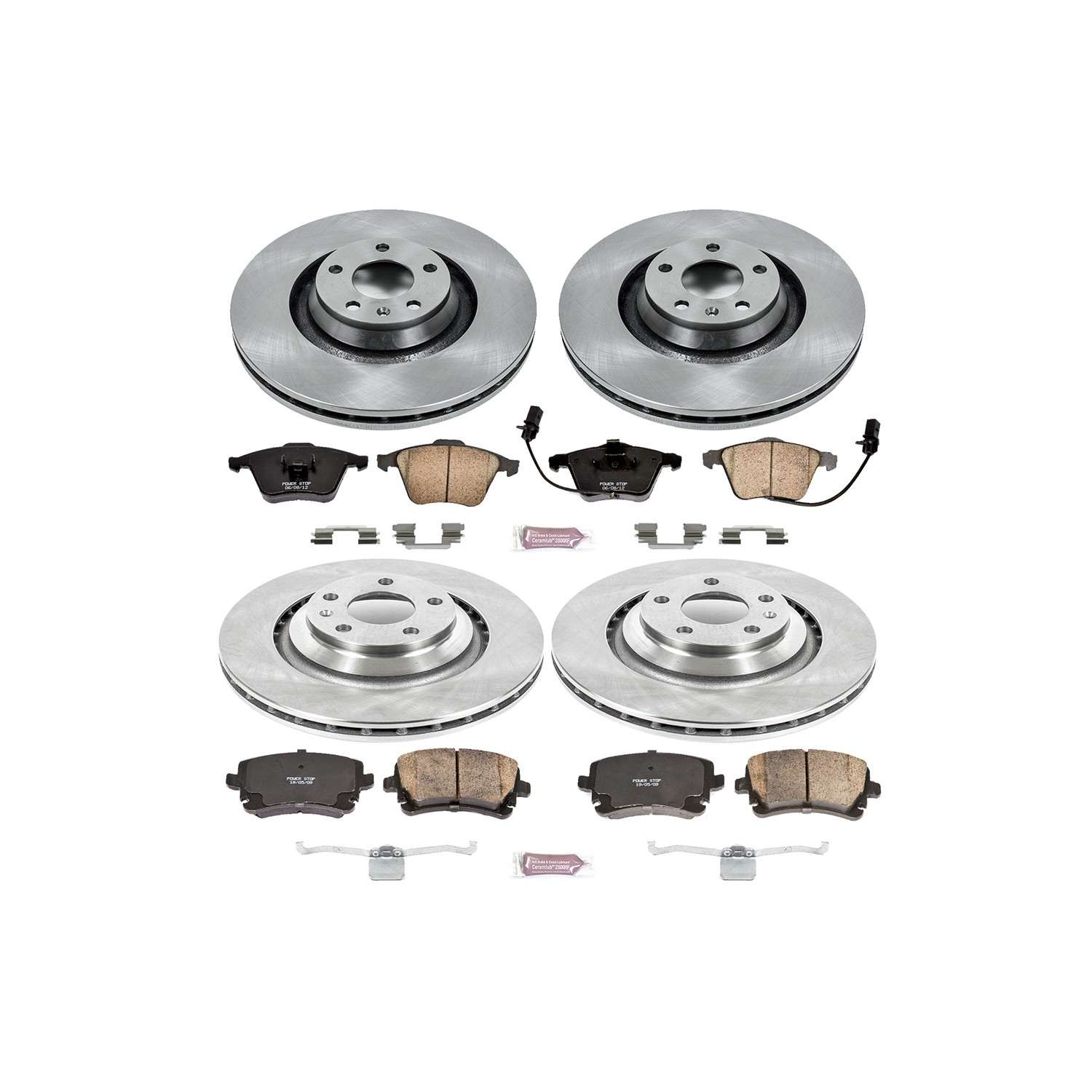 Power Stop 05-11 Audi A6 Quattro Front & Rear Autospecialty Brake Kit