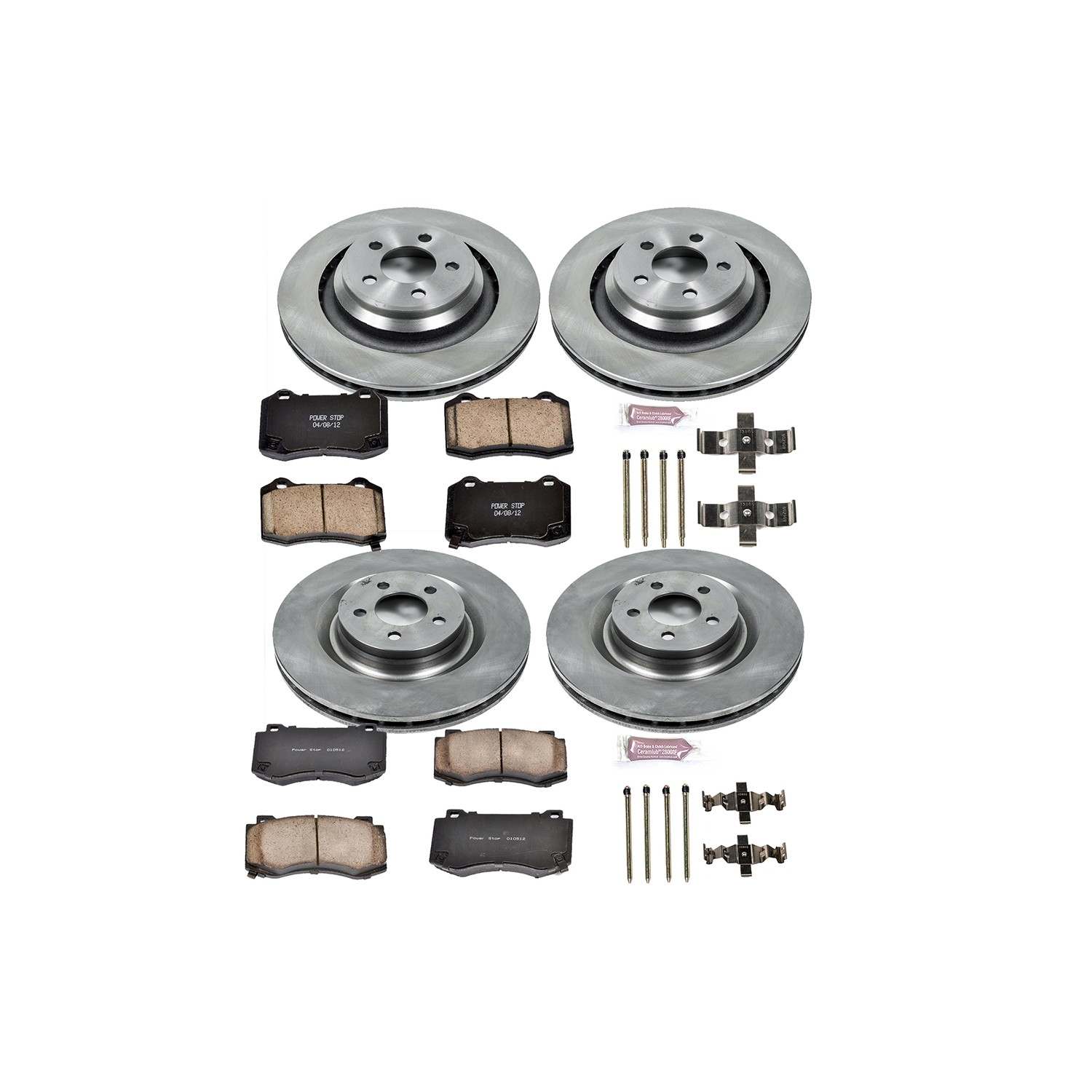 Power Stop 05-10 Chrysler 300 Front & Rear Autospecialty Brake Kit