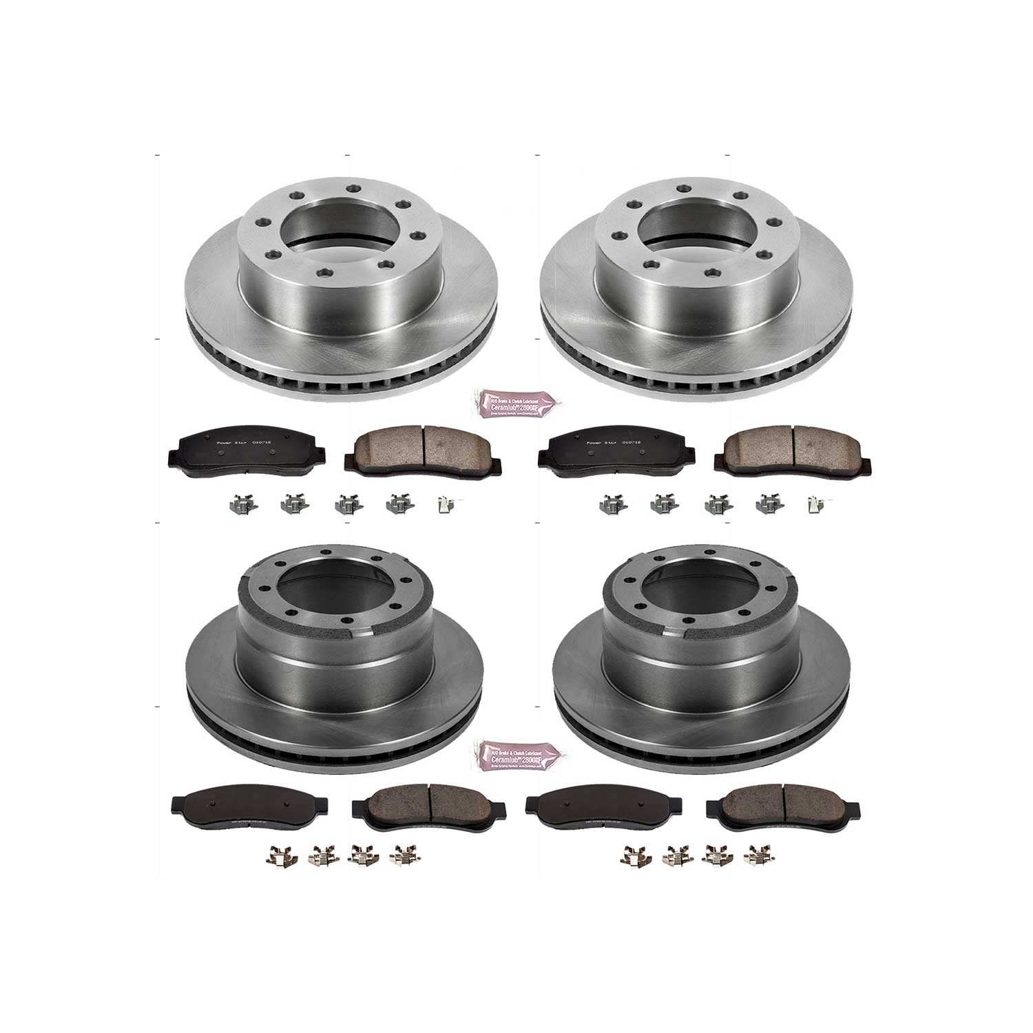 Power Stop 05-10 Ford F-350 Super Duty Front & Rear Autospecialty Brake Kit
