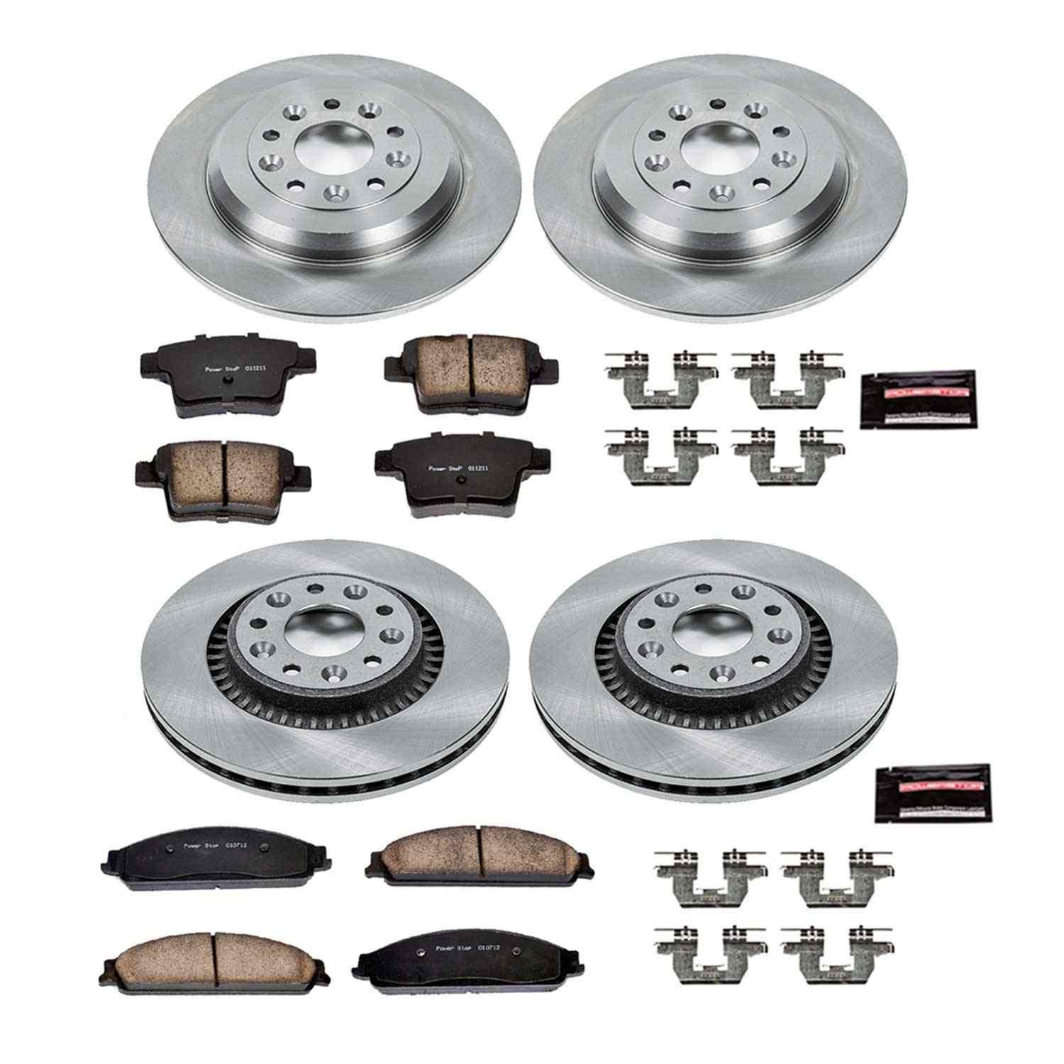 Power Stop 05-07 Ford Five Hundred Front & Rear Autospecialty Brake Kit