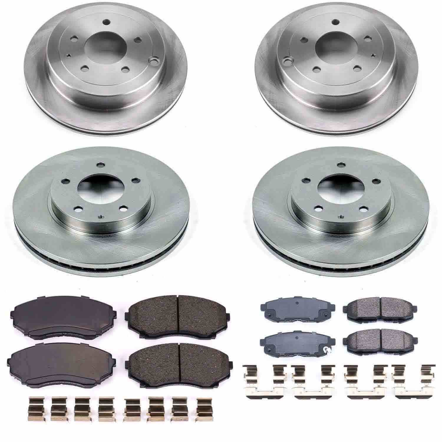 Power Stop 04-06 Mazda MPV Front & Rear Autospecialty Brake Kit