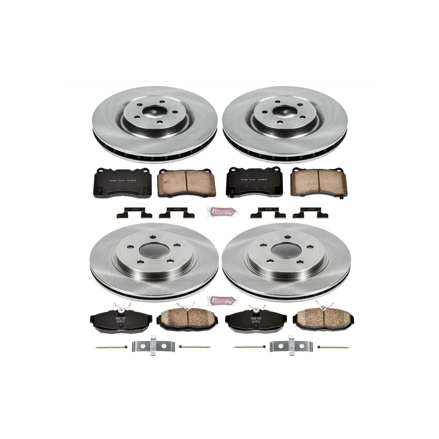 Power Stop 07-11 Ford Mustang Front & Rear Autospecialty Brake Kit