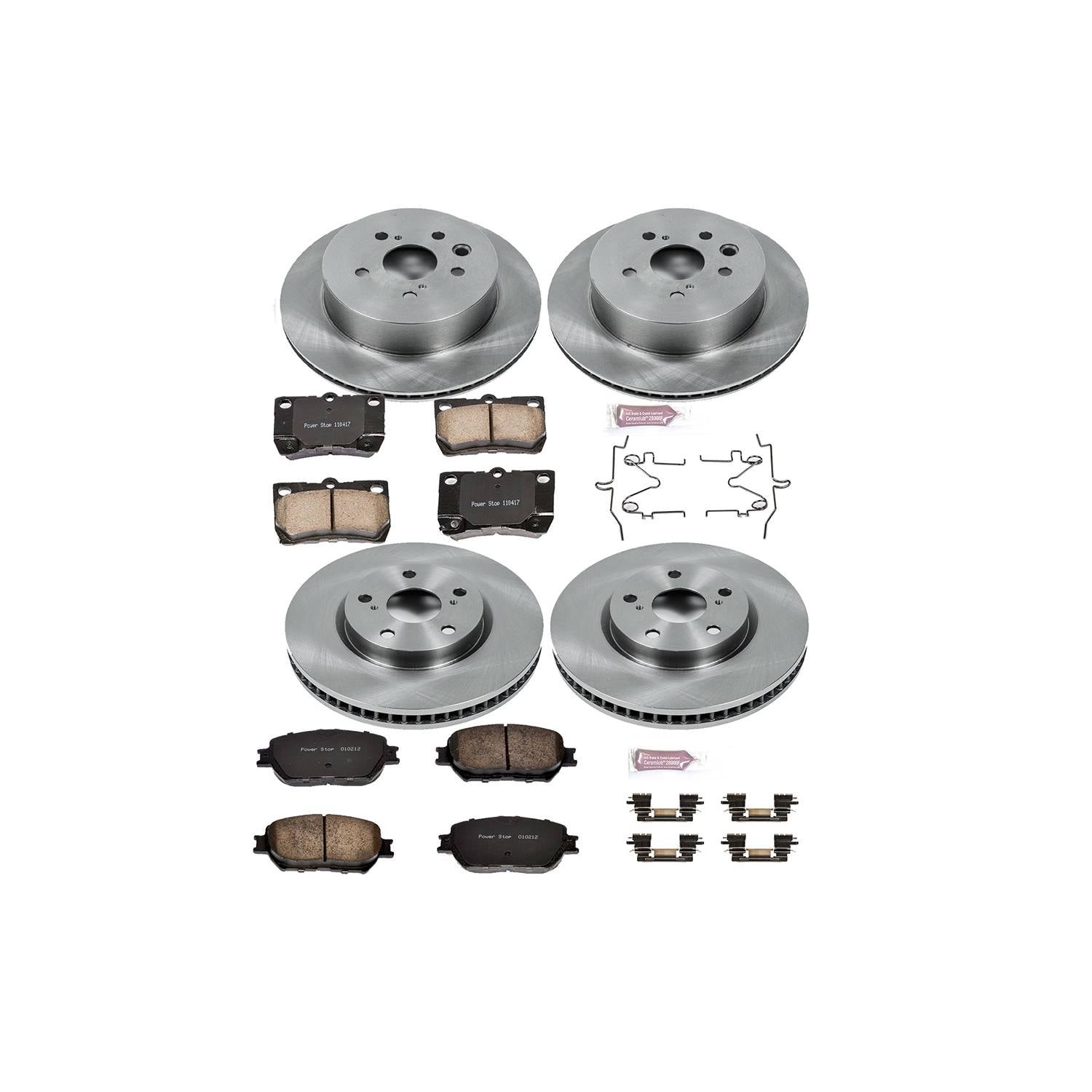 Power Stop 2006 Lexus GS300 Front & Rear Autospecialty Brake Kit