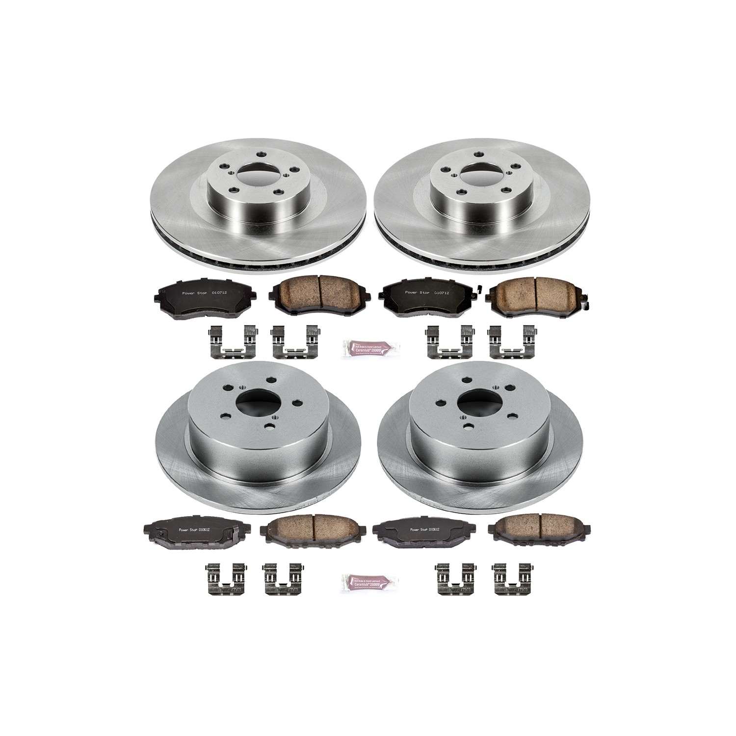 Power Stop 2005 Subaru Legacy Front & Rear Autospecialty Brake Kit