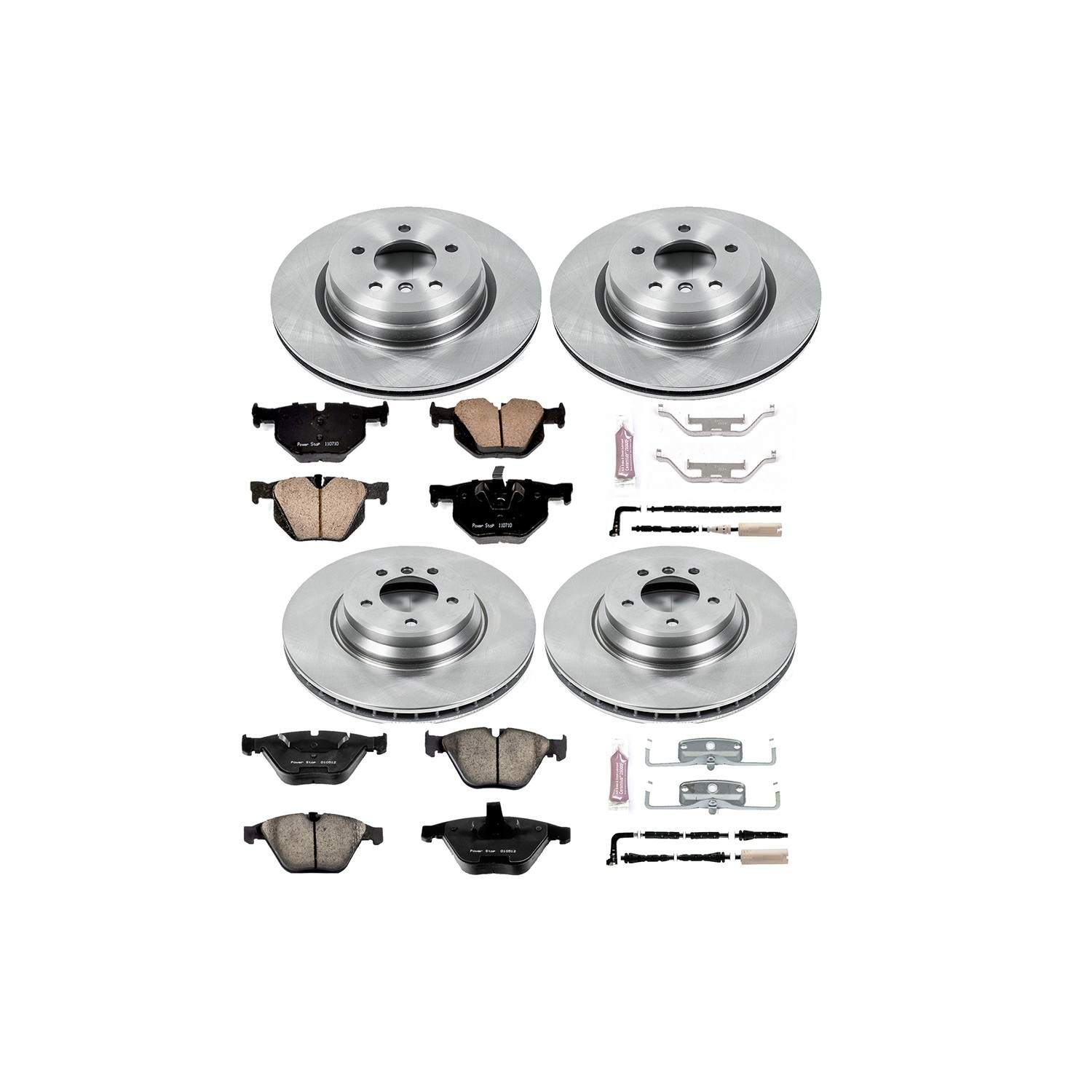 Power Stop 2009 BMW 335d Front & Rear Autospecialty Brake Kit
