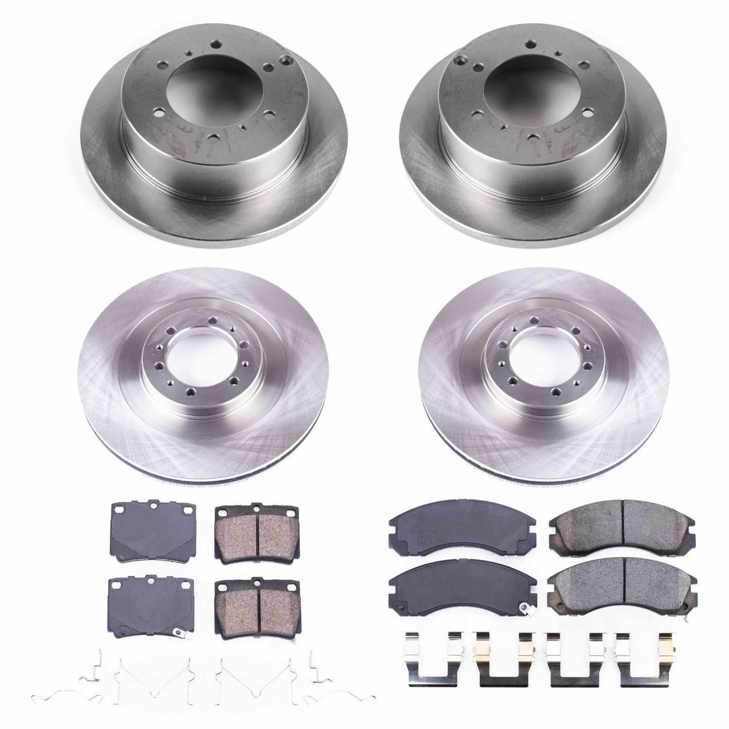 Power Stop 00-04 Mitsubishi Montero Sport Front & Rear Autospecialty Brake Kit