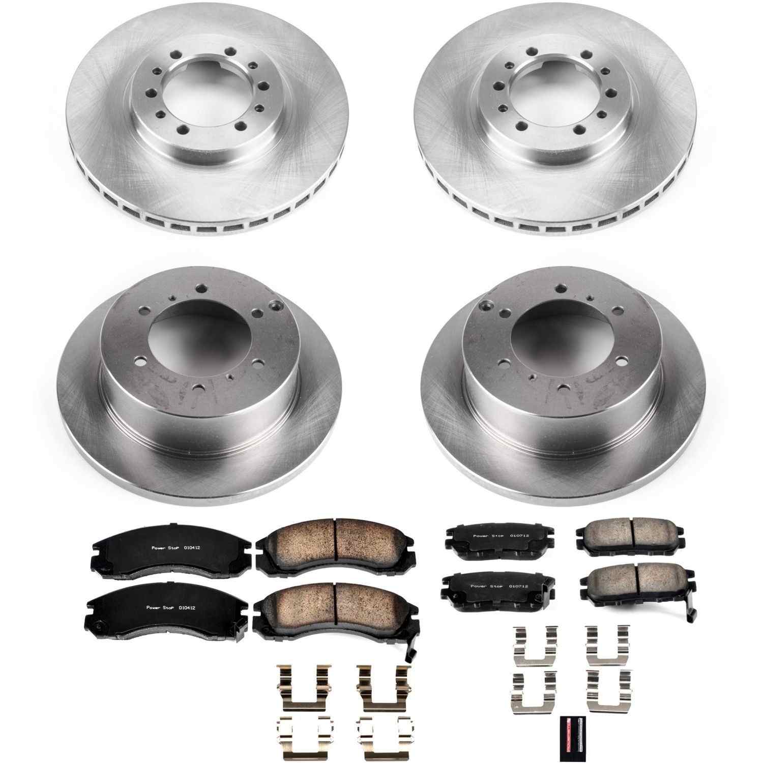 Power Stop 91-96 Mitsubishi Montero Front & Rear Autospecialty Brake Kit