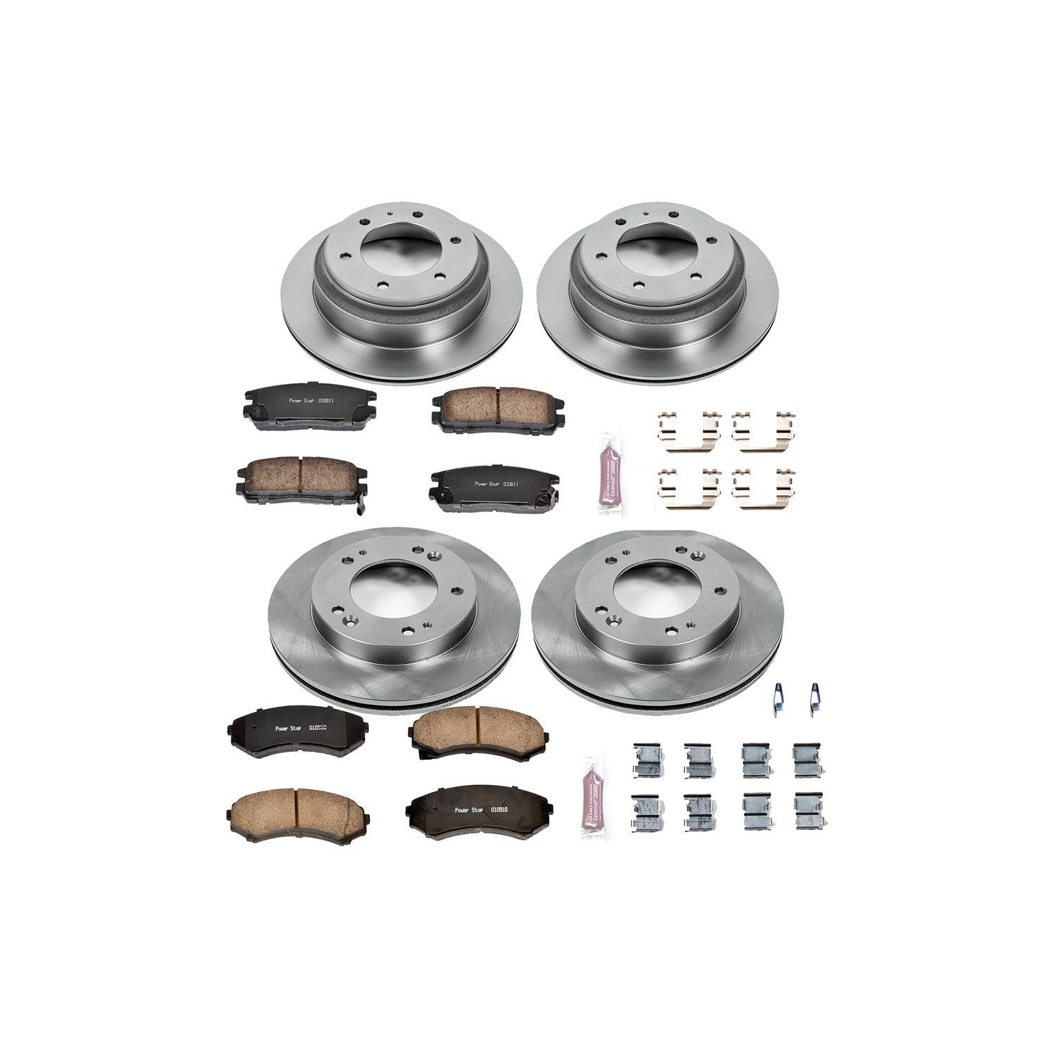 Power Stop 2002 Honda Passport Front & Rear Autospecialty Brake Kit