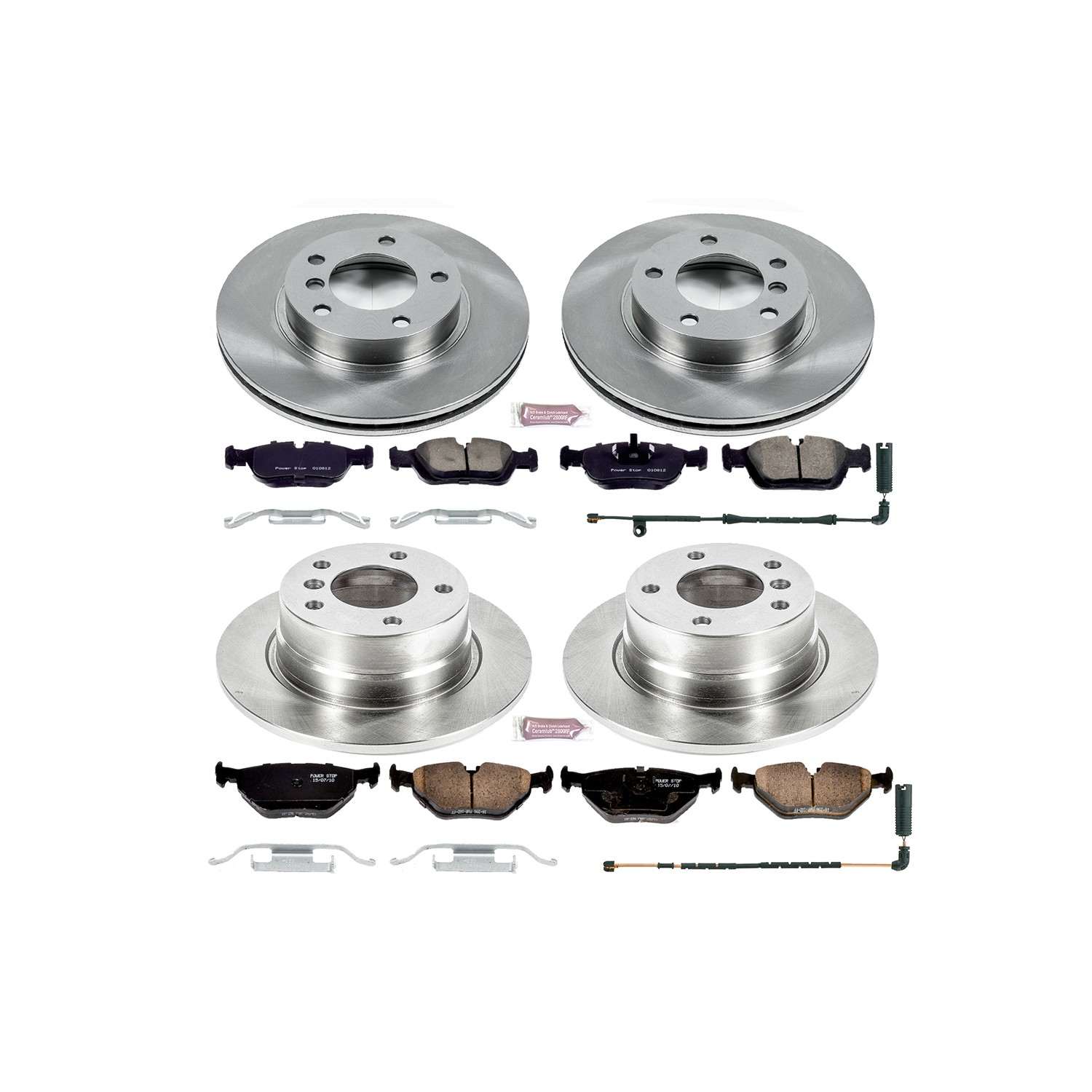 Power Stop 03-05 BMW Z4 Front & Rear Autospecialty Brake Kit